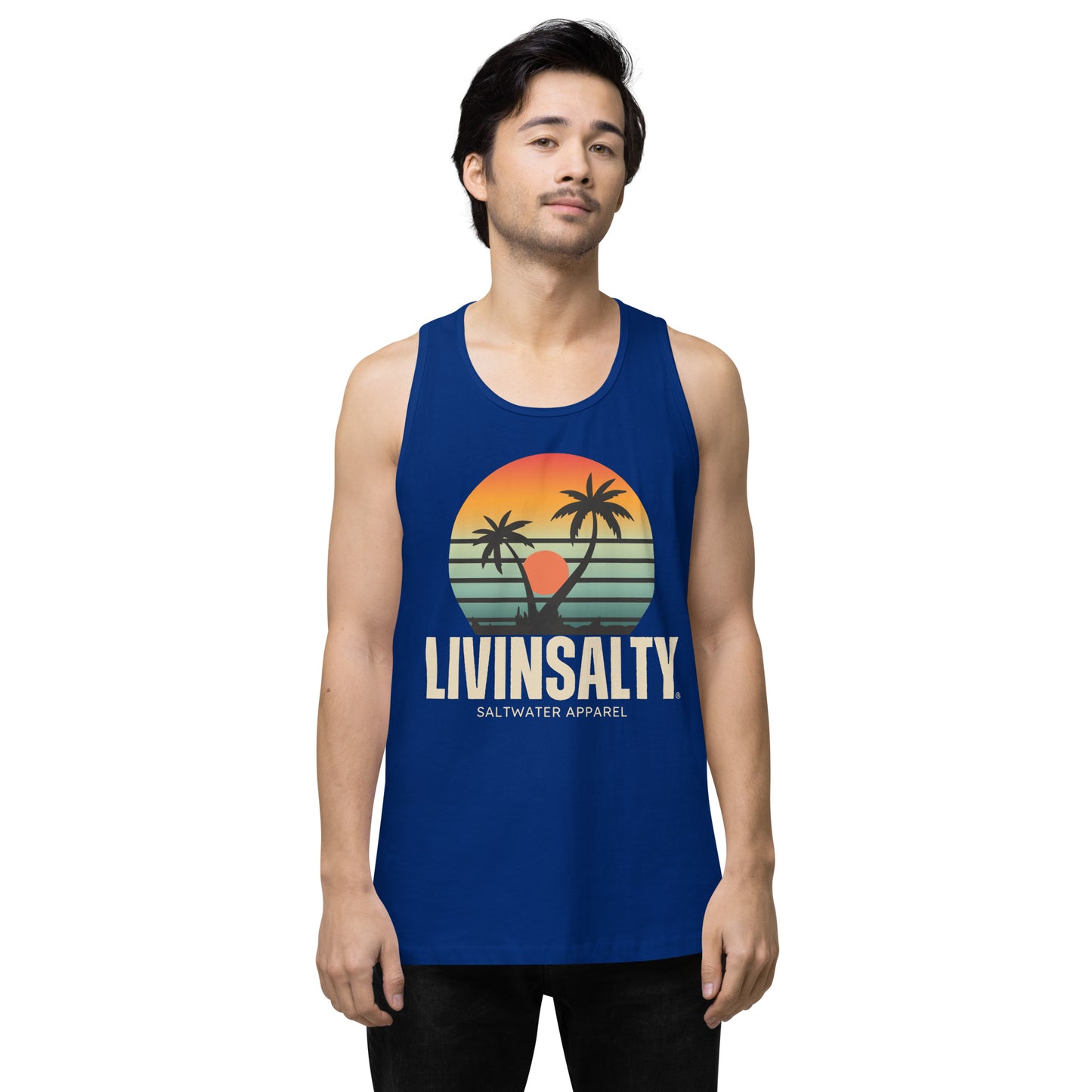 Men’s LIVIN SALTY tank top