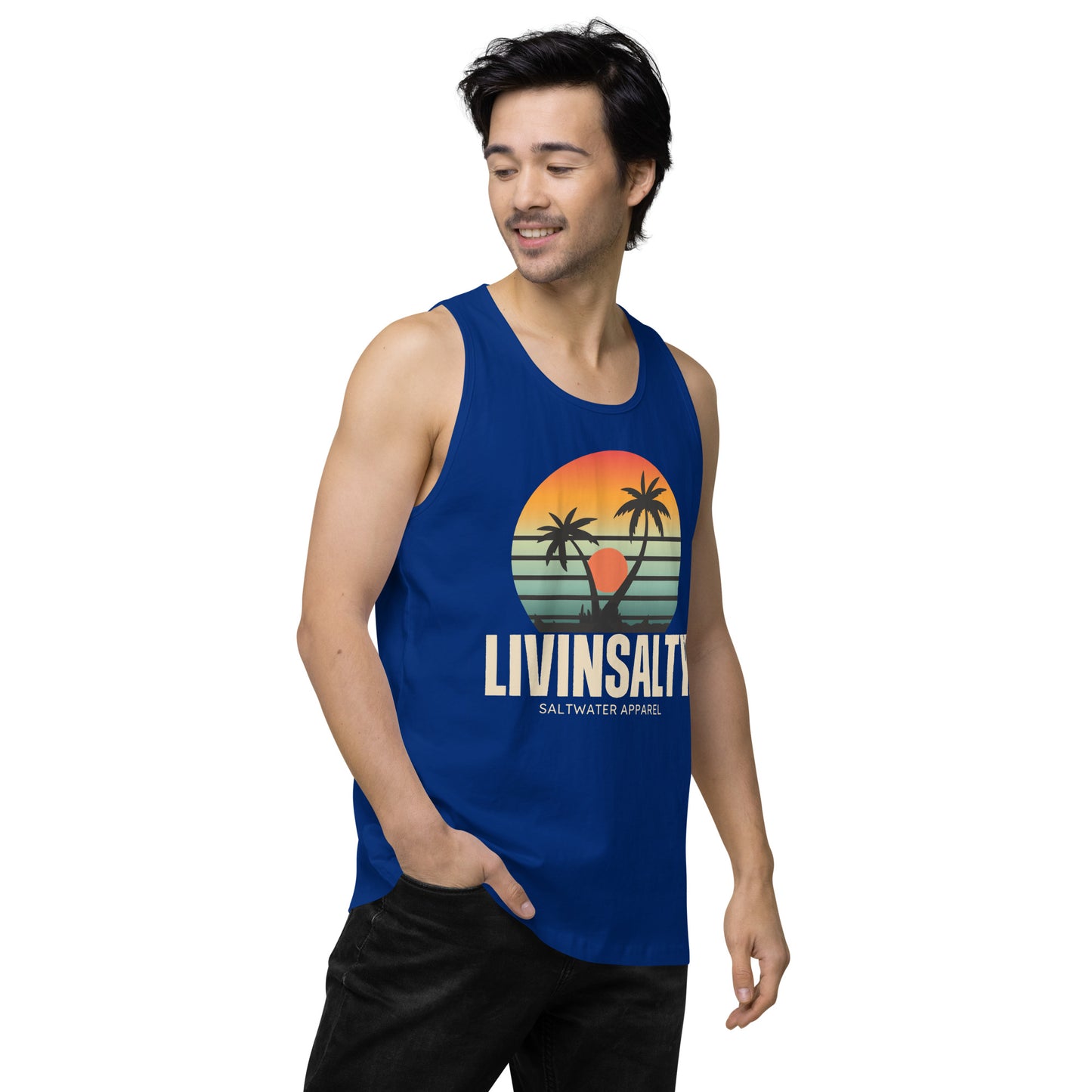 Men’s LIVIN SALTY tank top