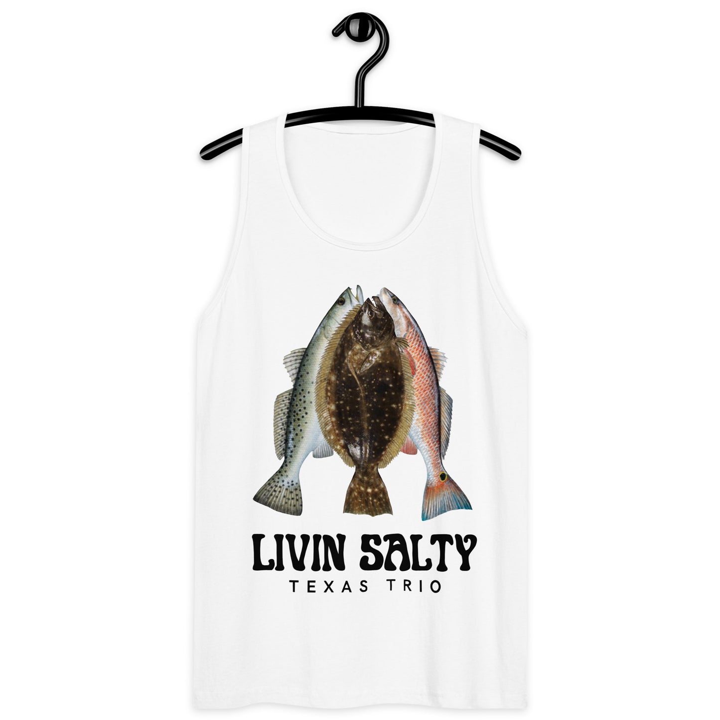 Men’s Texas Trio LIVIN SALTY tank top