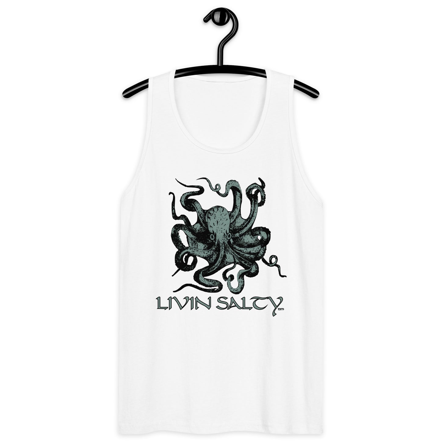 Men’s LIVIN SALTY Octopus tank top