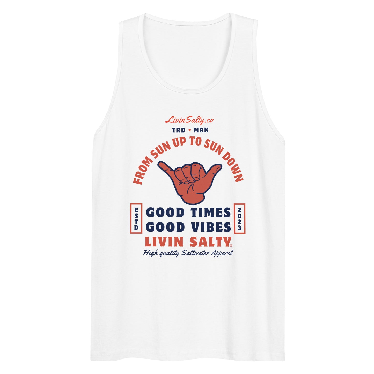 Men’s LIVIN SALTY tank top