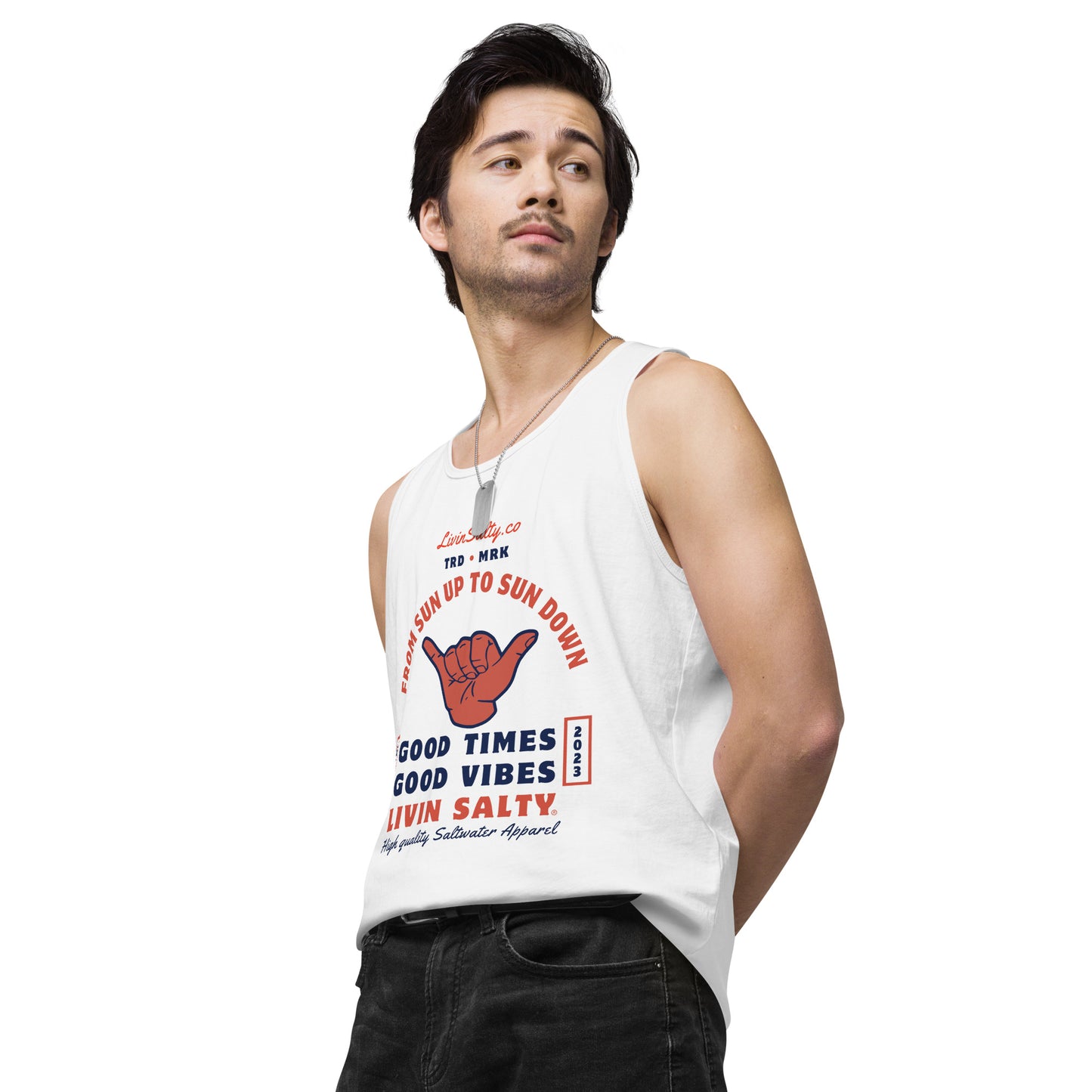 Men’s LIVIN SALTY tank top
