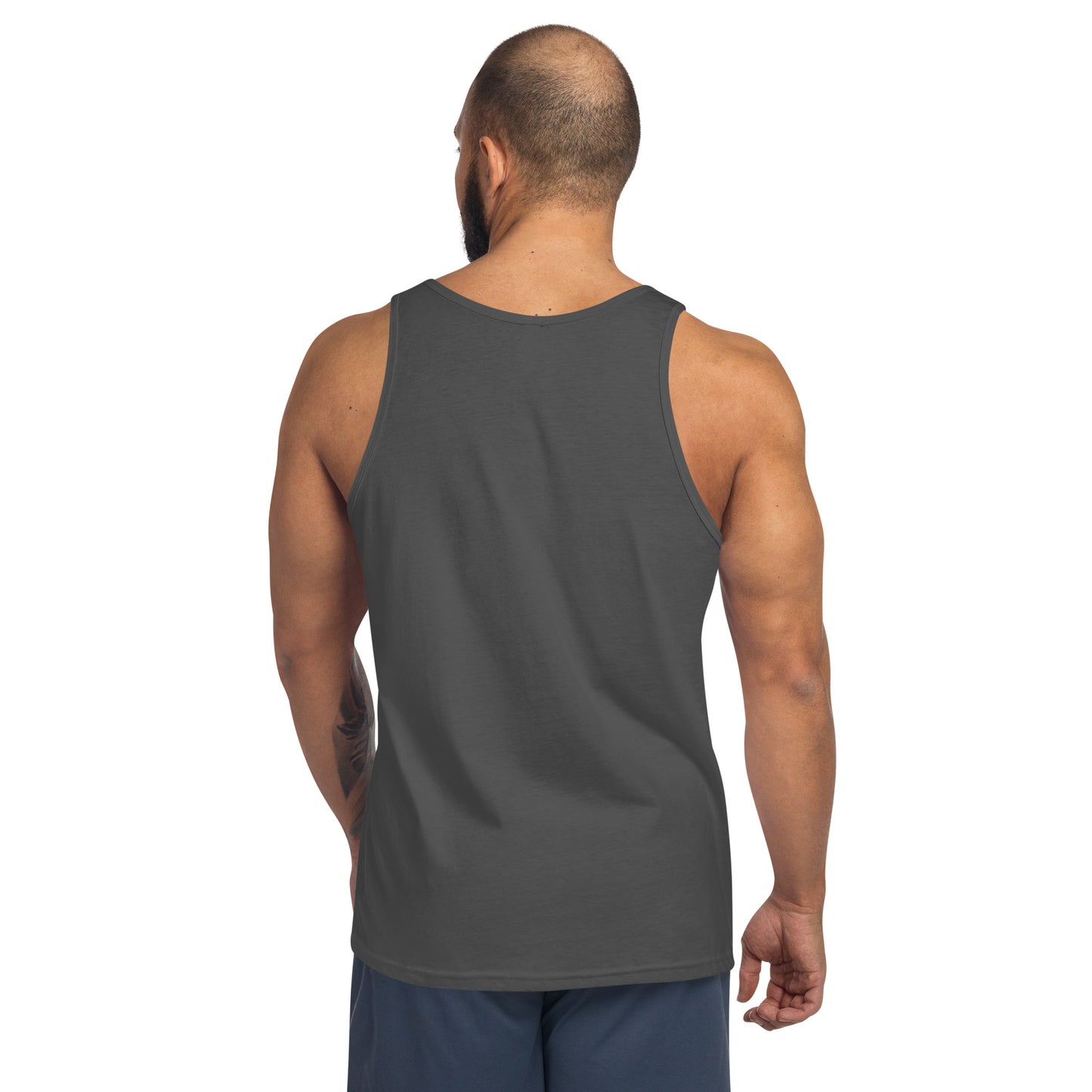 LIVIN SALTY Great White Shark Men's Tank Top