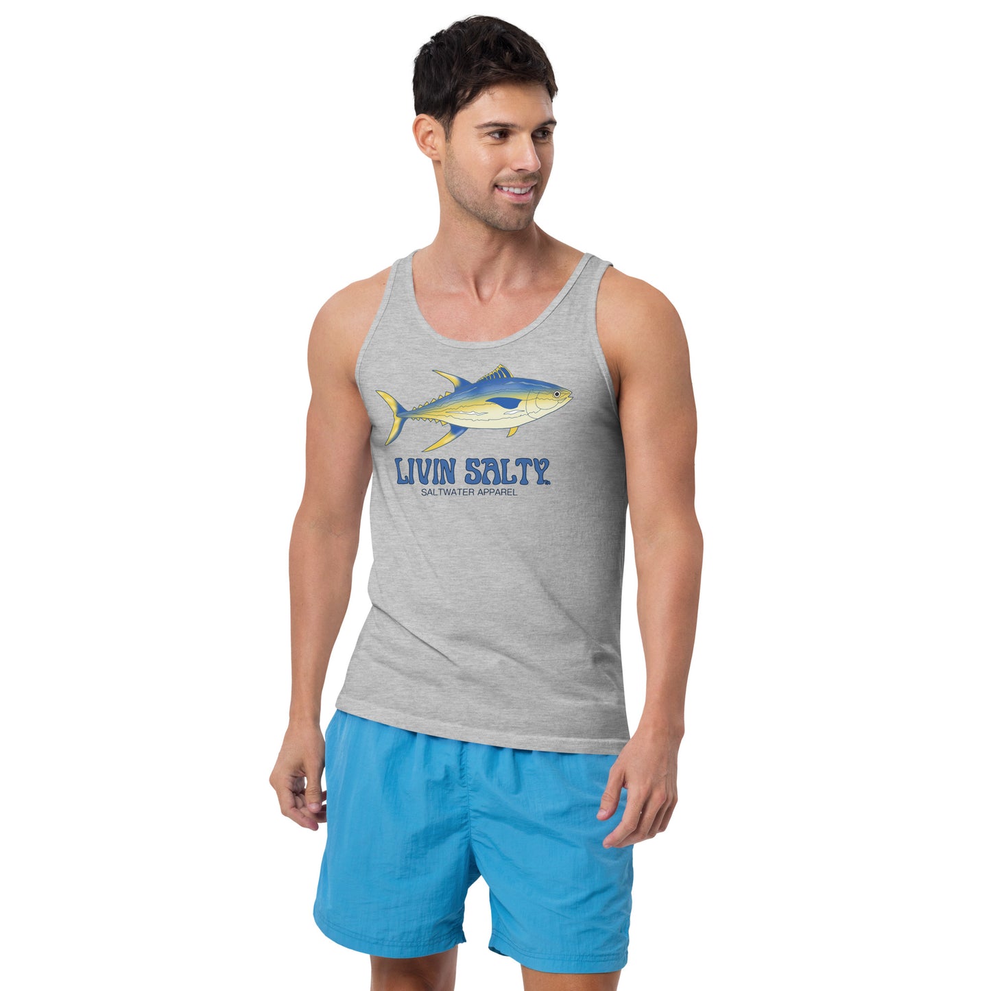 Men's Tuna LIVIN SALTY Tank Top
