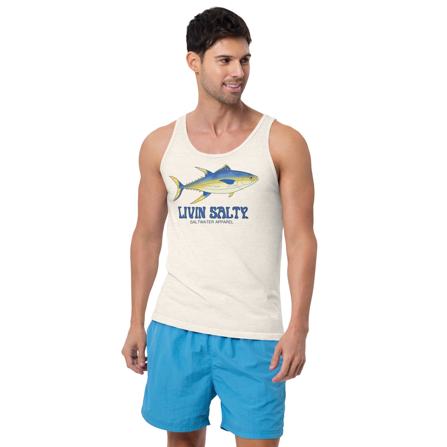 Men's Tuna LIVIN SALTY Tank Top