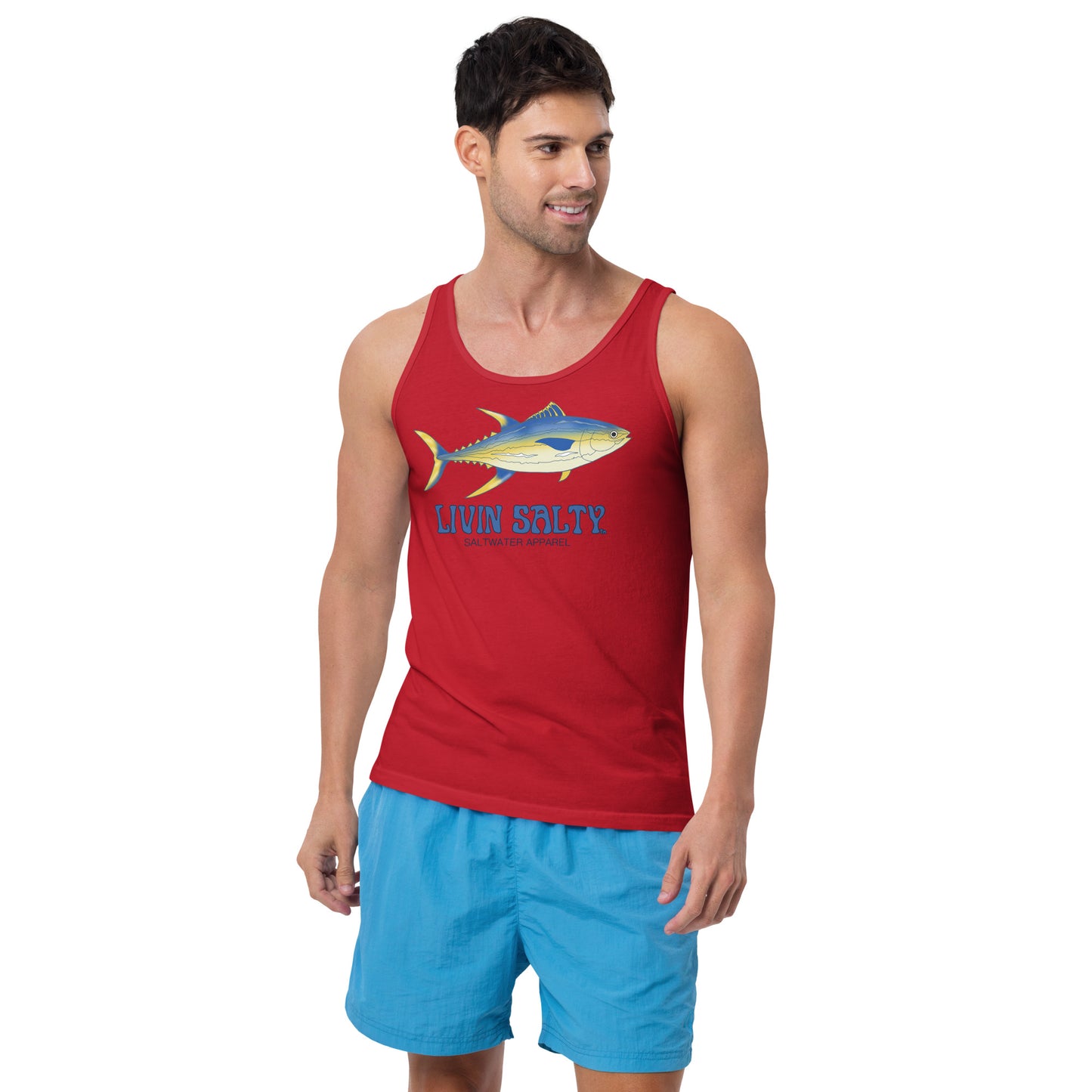 Men's Tuna LIVIN SALTY Tank Top
