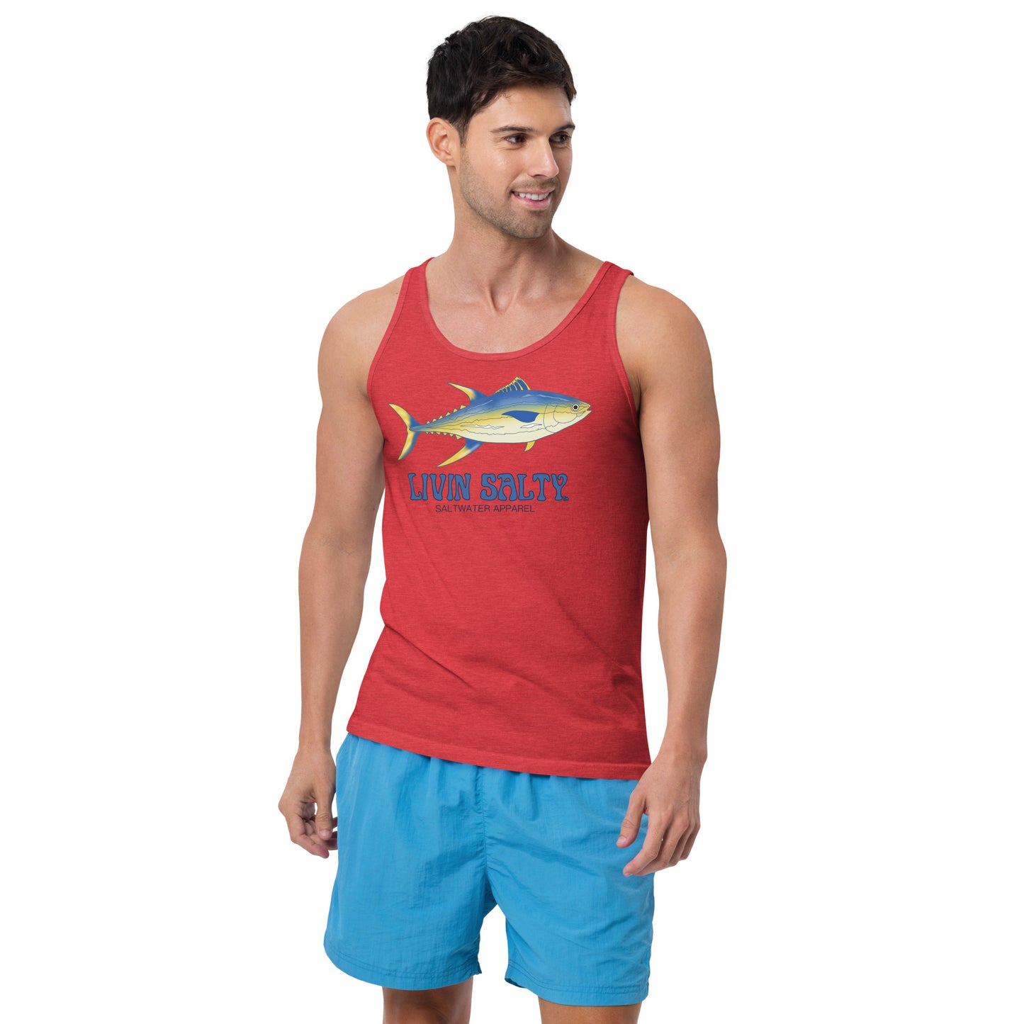 Men's Tuna LIVIN SALTY Tank Top