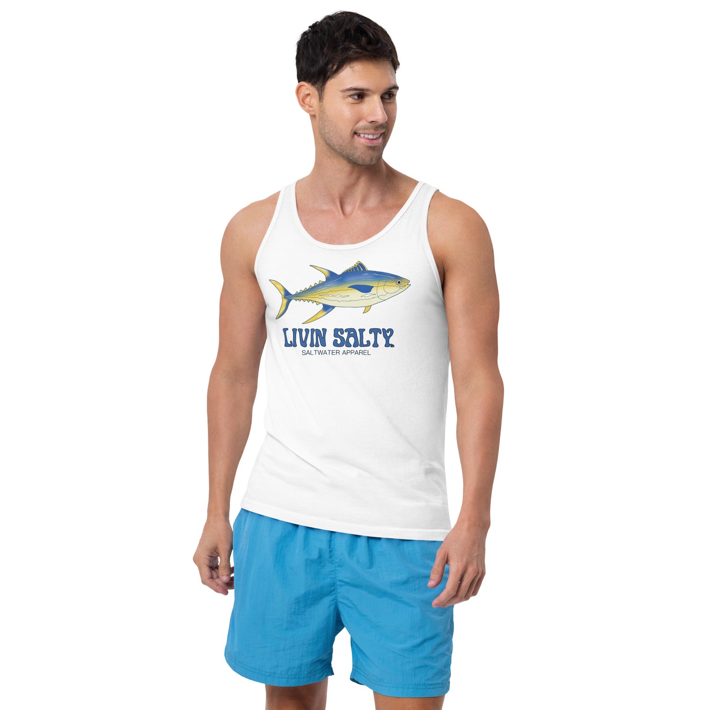 Men's Tuna LIVIN SALTY Tank Top