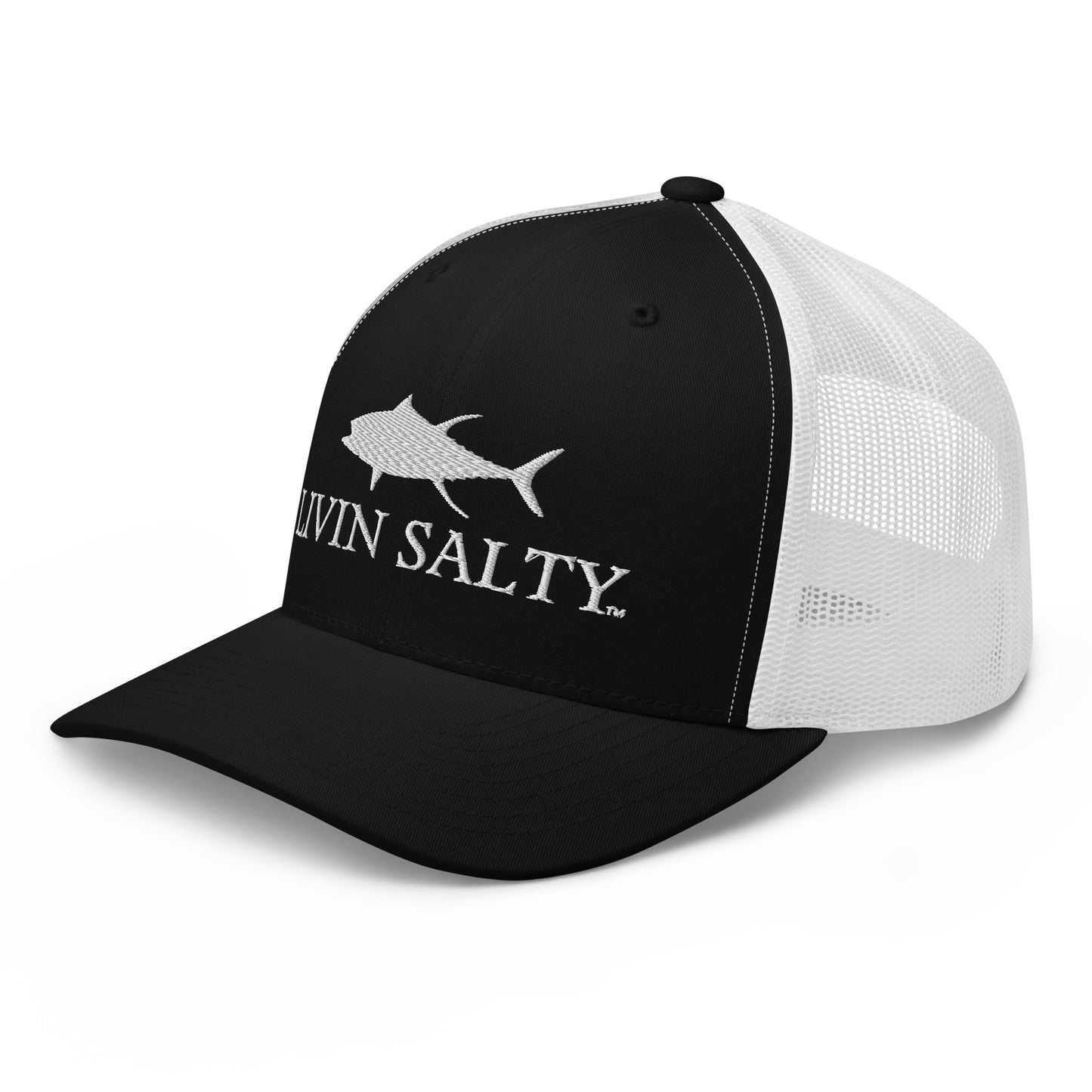 LIVIN SALTY Mesh Trucker Cap