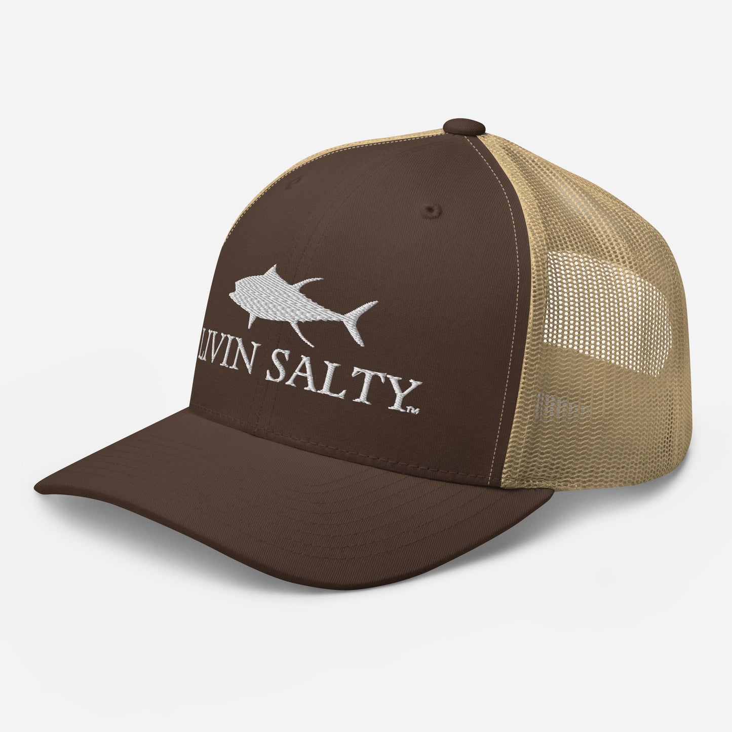 LIVIN SALTY Mesh Trucker Cap