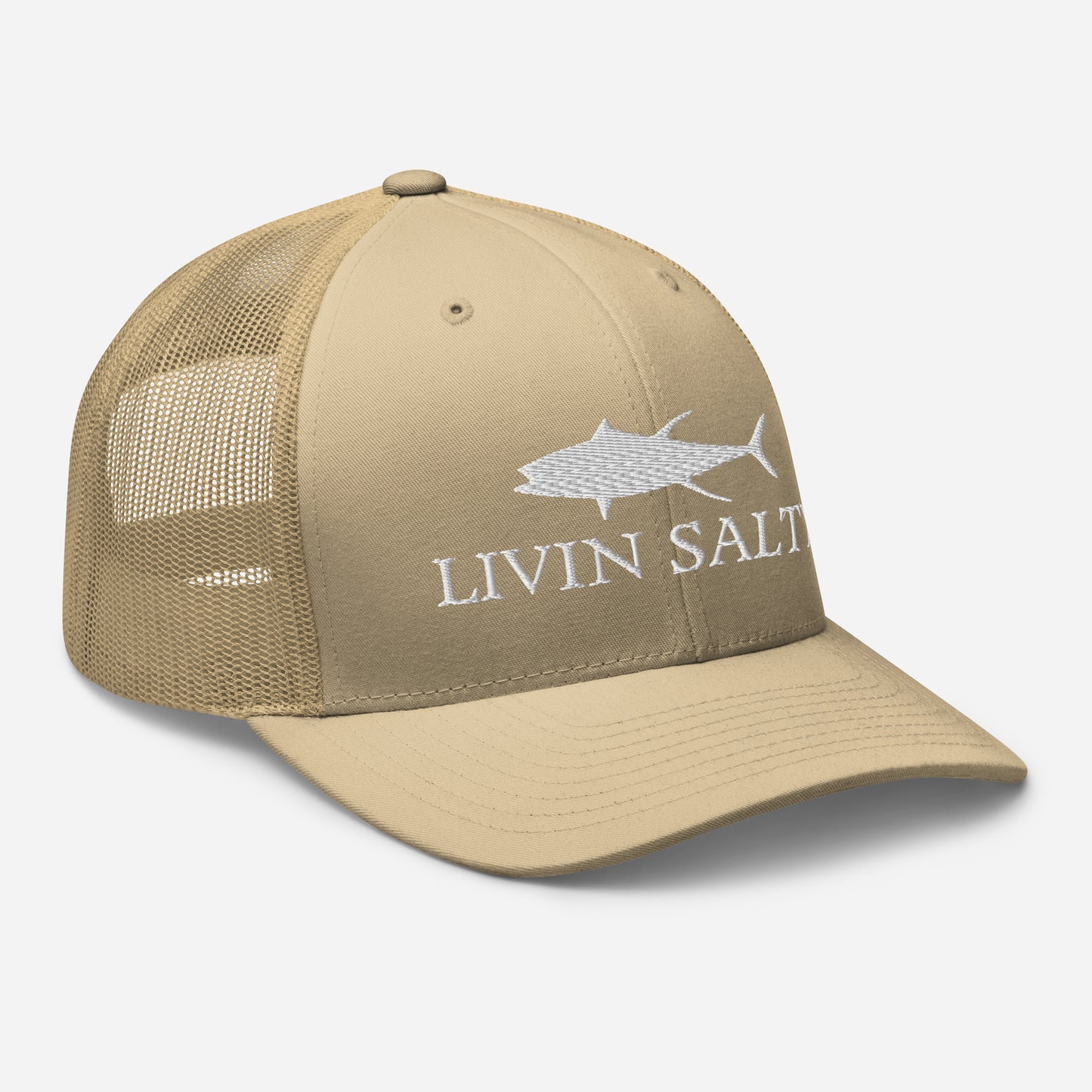 LIVIN SALTY Mesh Trucker Cap