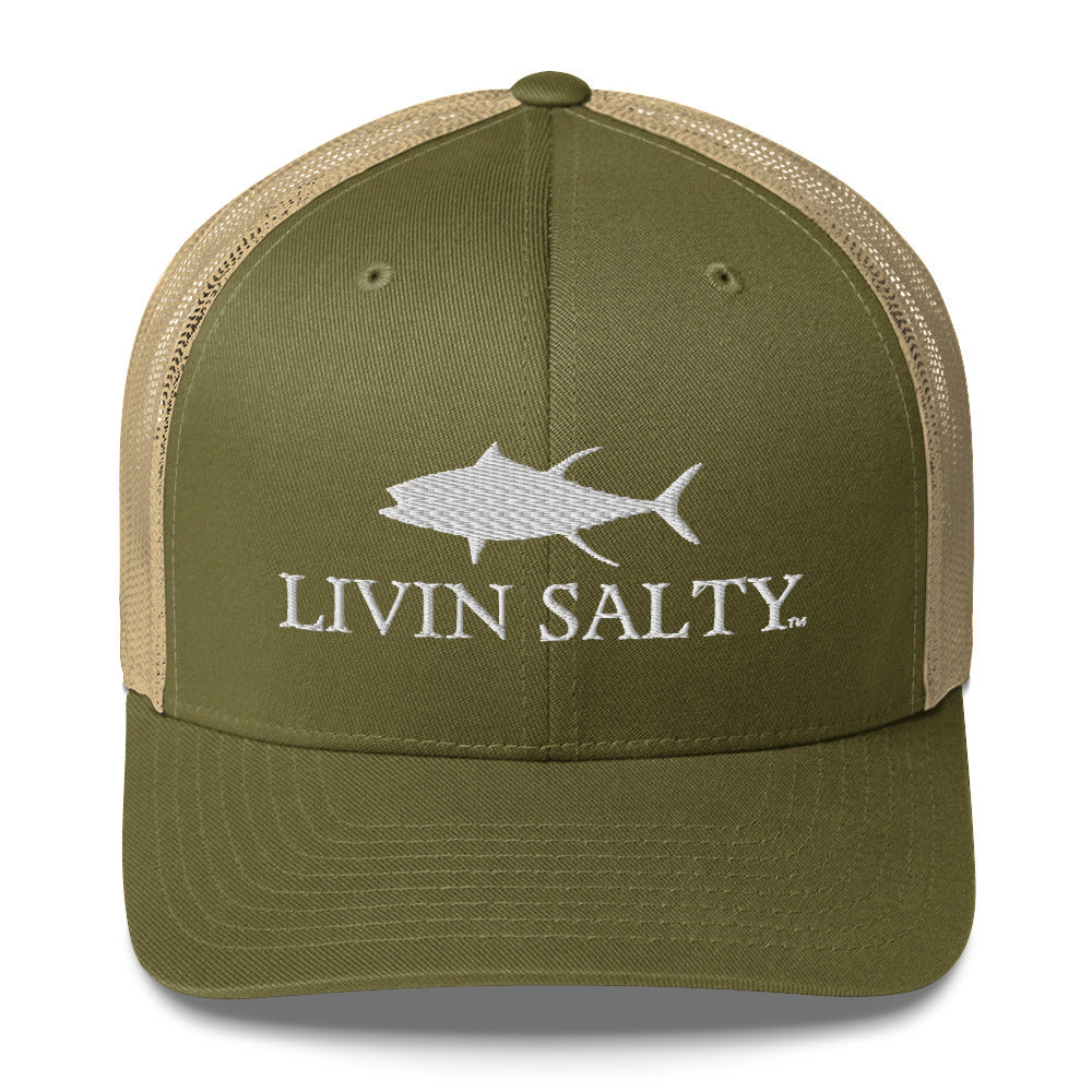 LIVIN SALTY Mesh Trucker Cap