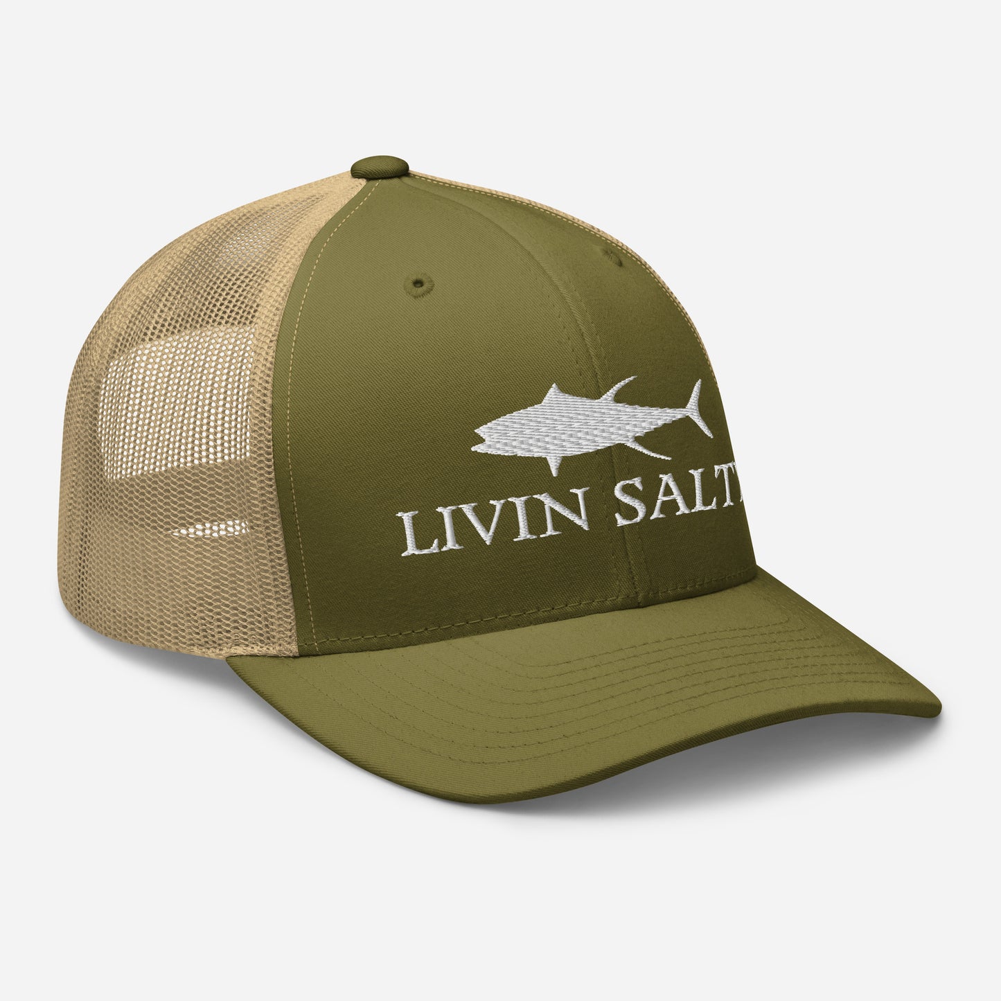 LIVIN SALTY Mesh Trucker Cap