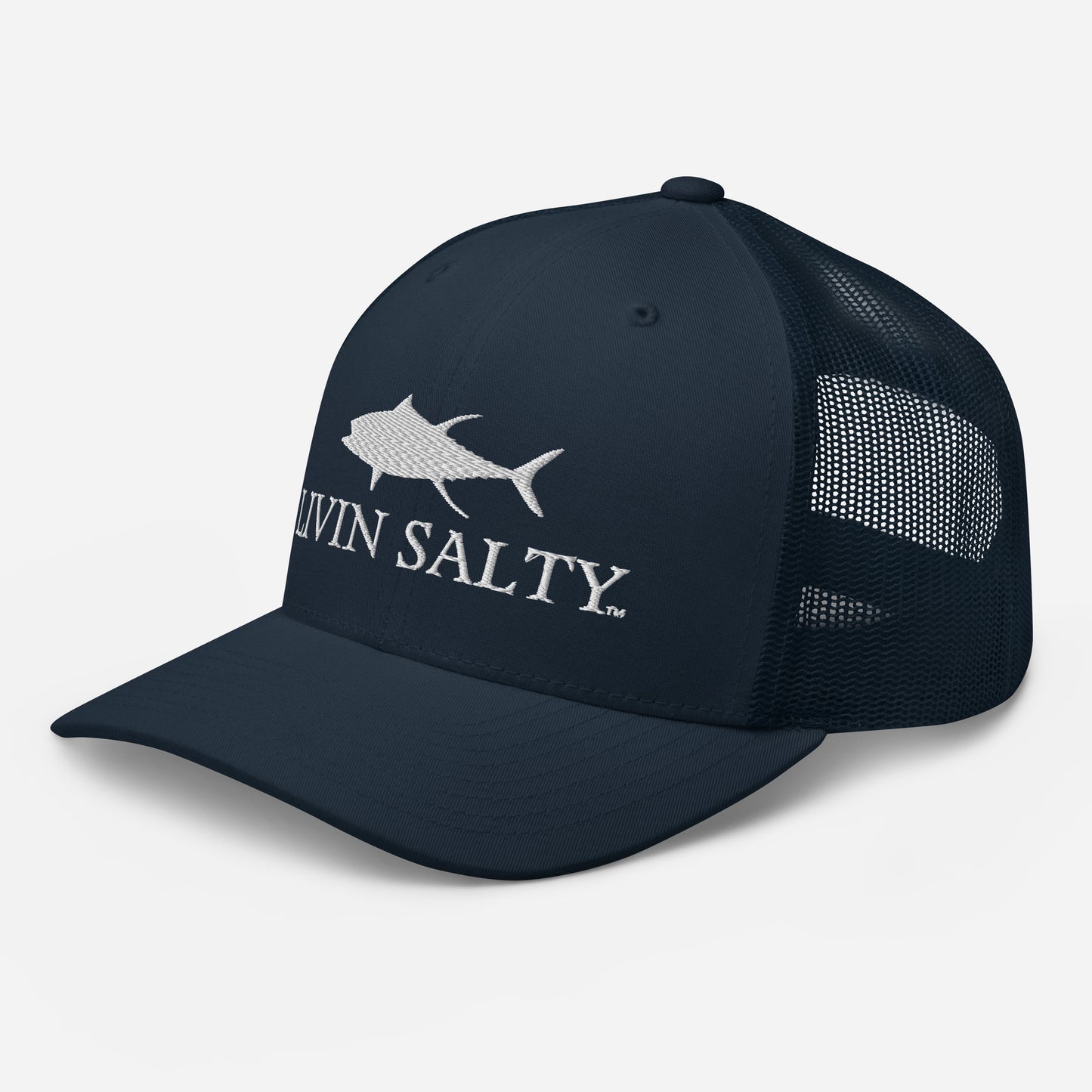 LIVIN SALTY Mesh Trucker Cap