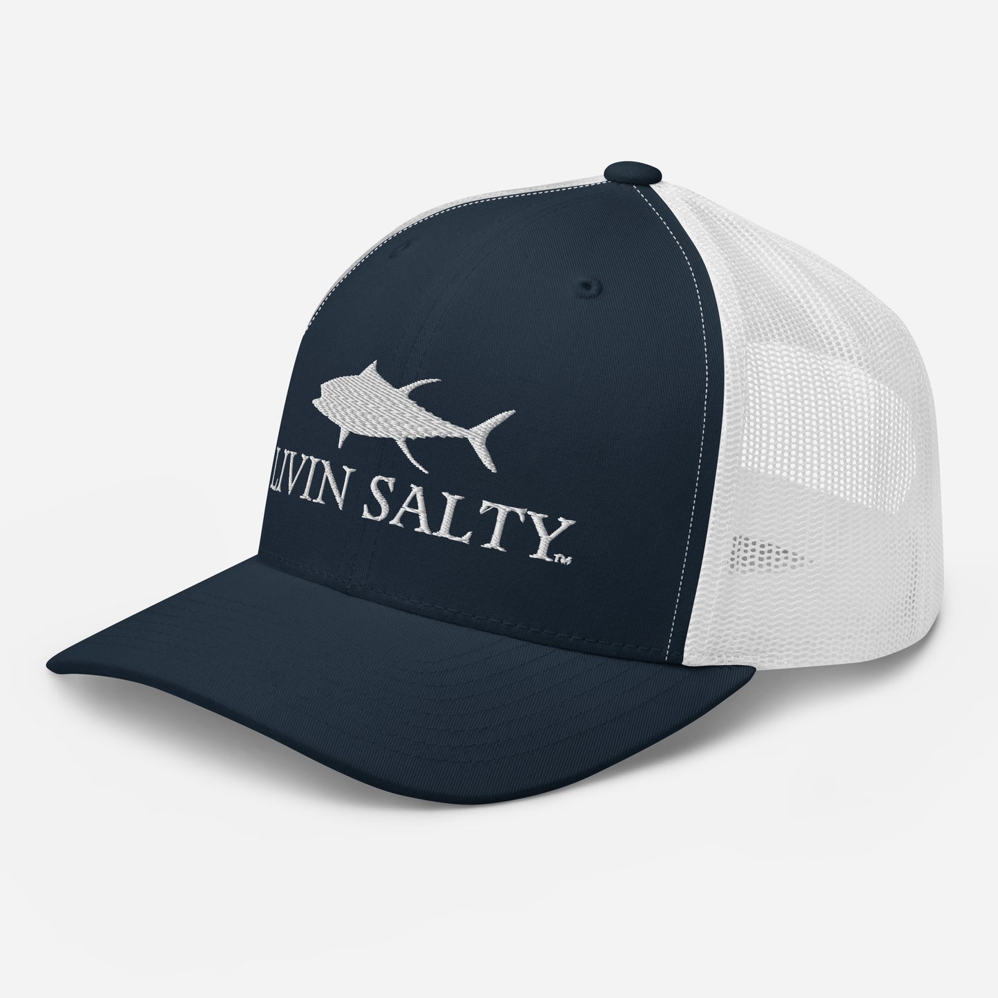 LIVIN SALTY Mesh Trucker Cap