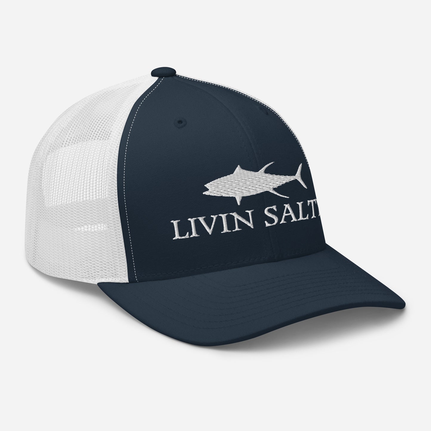 LIVIN SALTY Mesh Trucker Cap