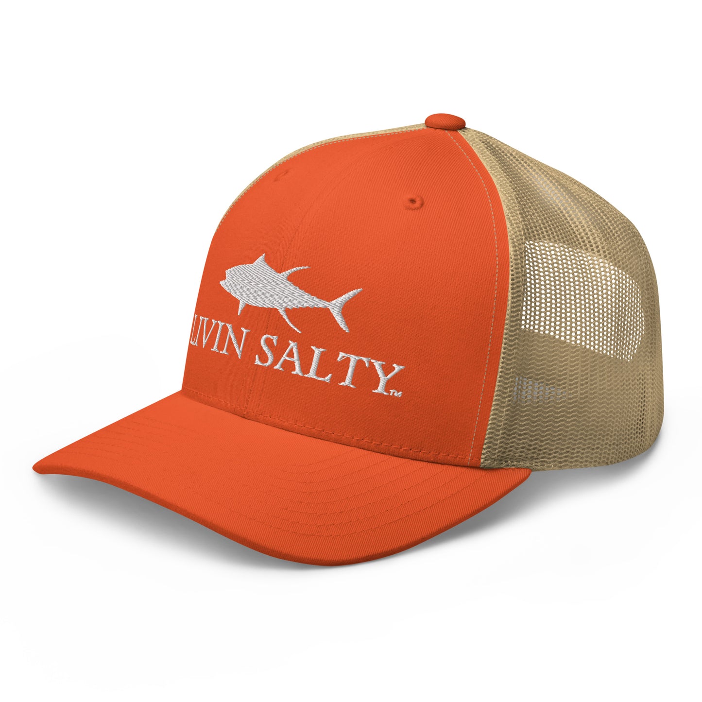 LIVIN SALTY Mesh Trucker Cap