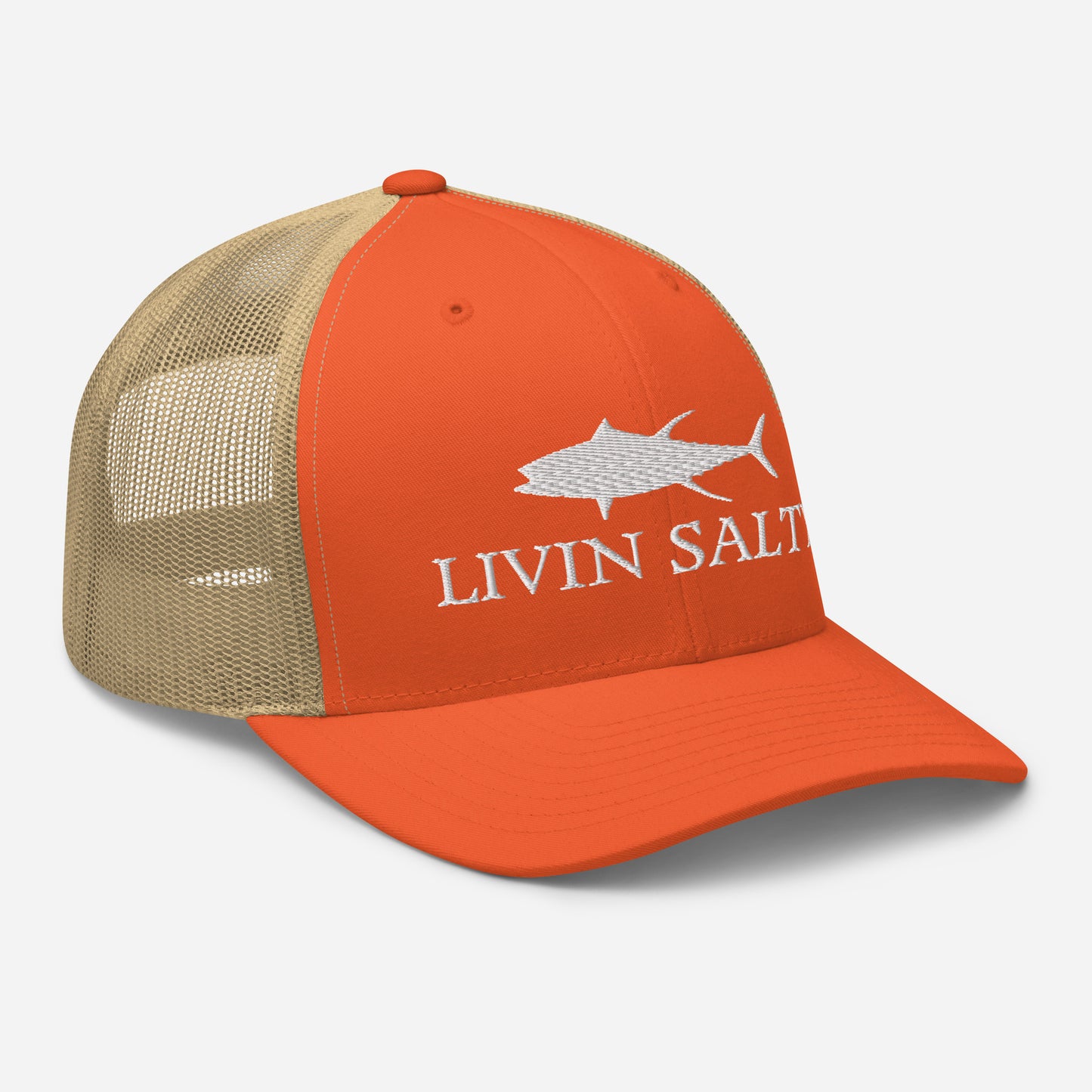 LIVIN SALTY Mesh Trucker Cap
