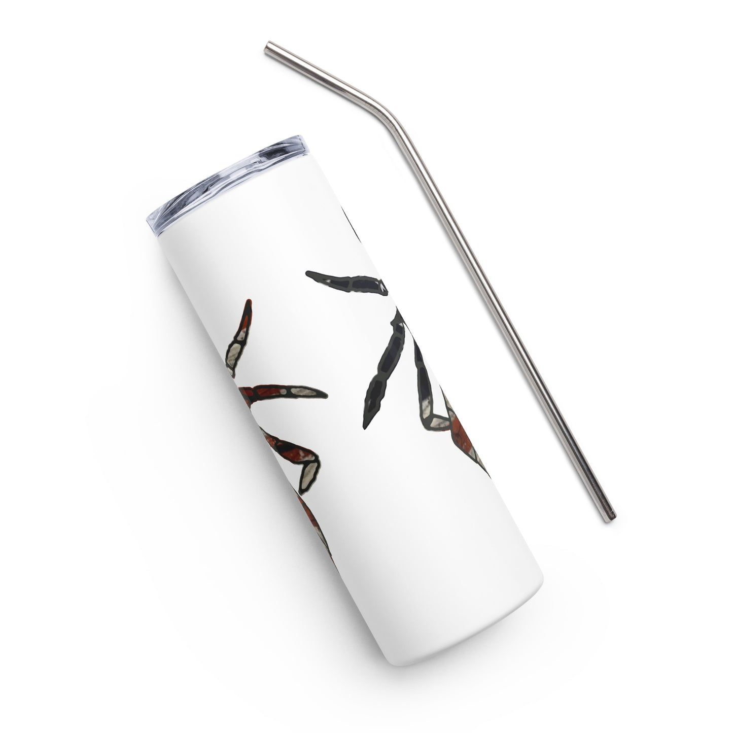 LIVIN SALTY crab Stainless steel tumbler