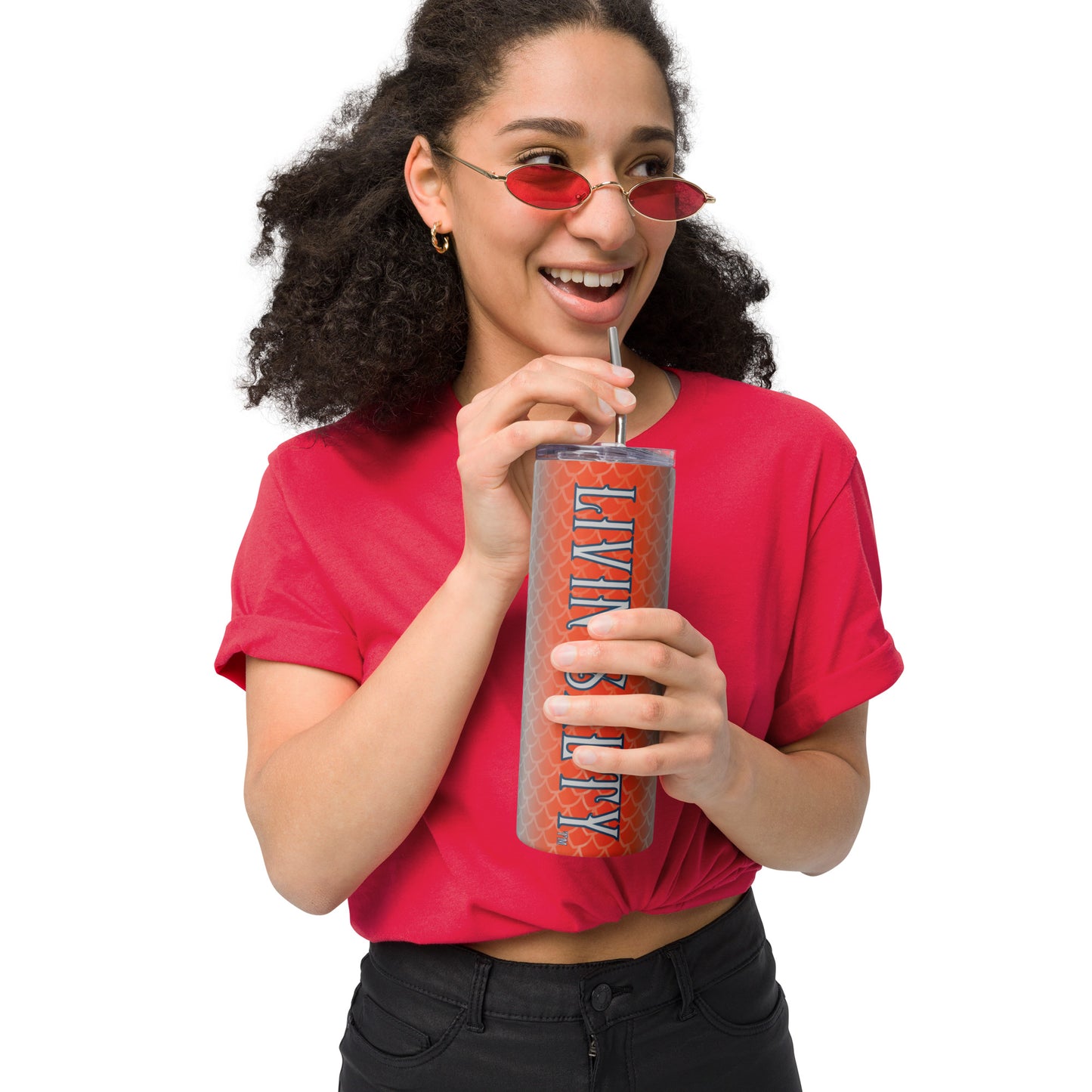 LIVIN SALTY Stainless steel tumbler