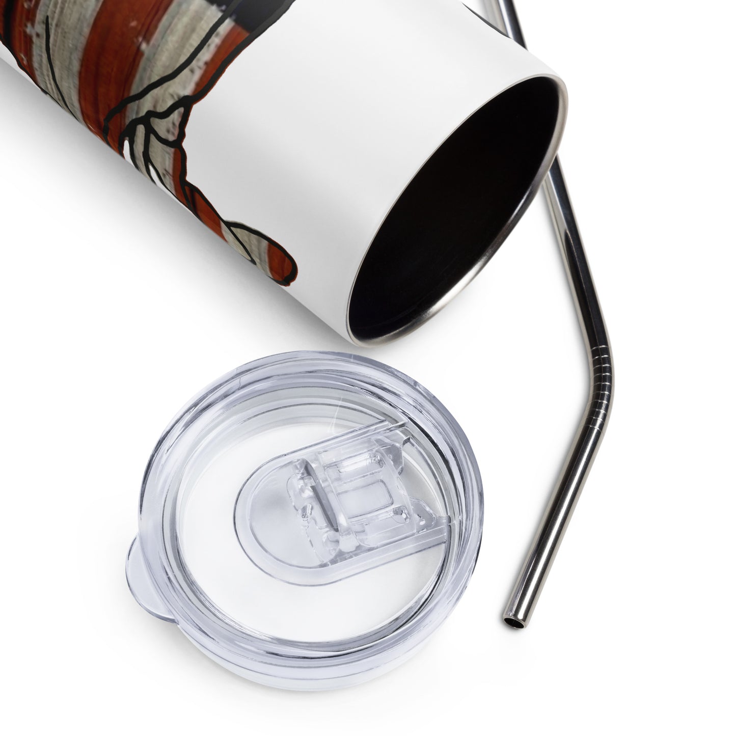 LIVIN SALTY crab Stainless steel tumbler
