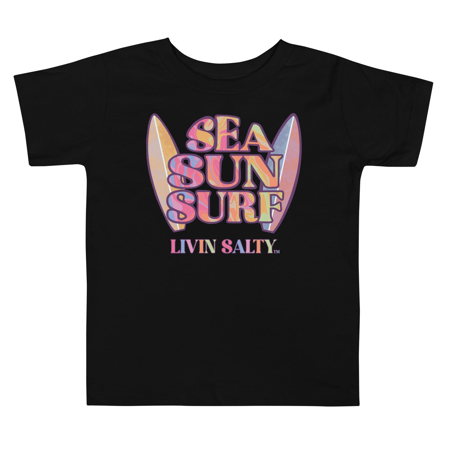 Toddler LIVIN SALTY Short Sleeve Tee