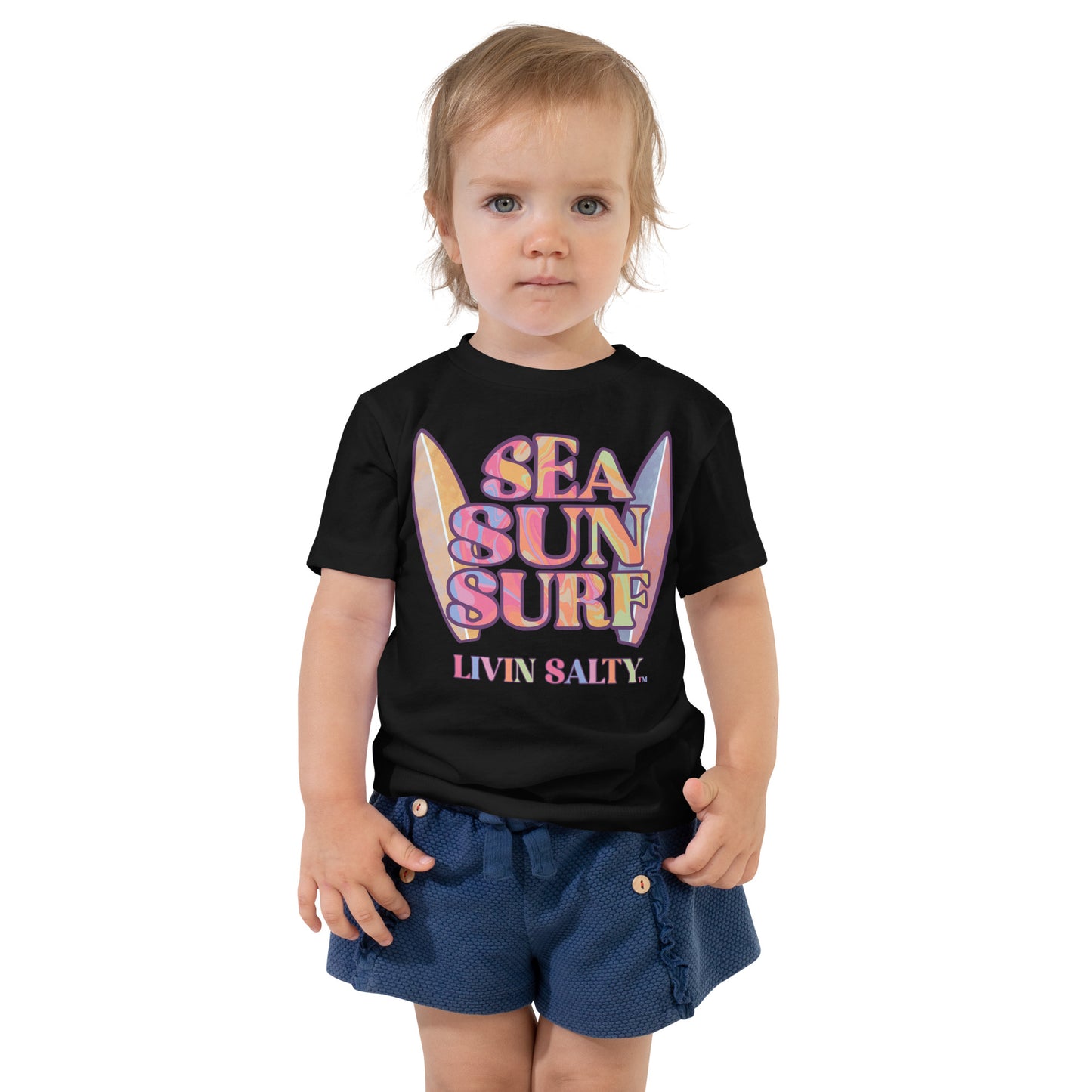 Toddler LIVIN SALTY Short Sleeve Tee