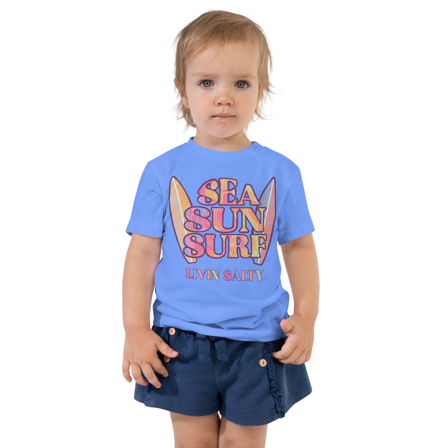 Toddler LIVIN SALTY Short Sleeve Tee