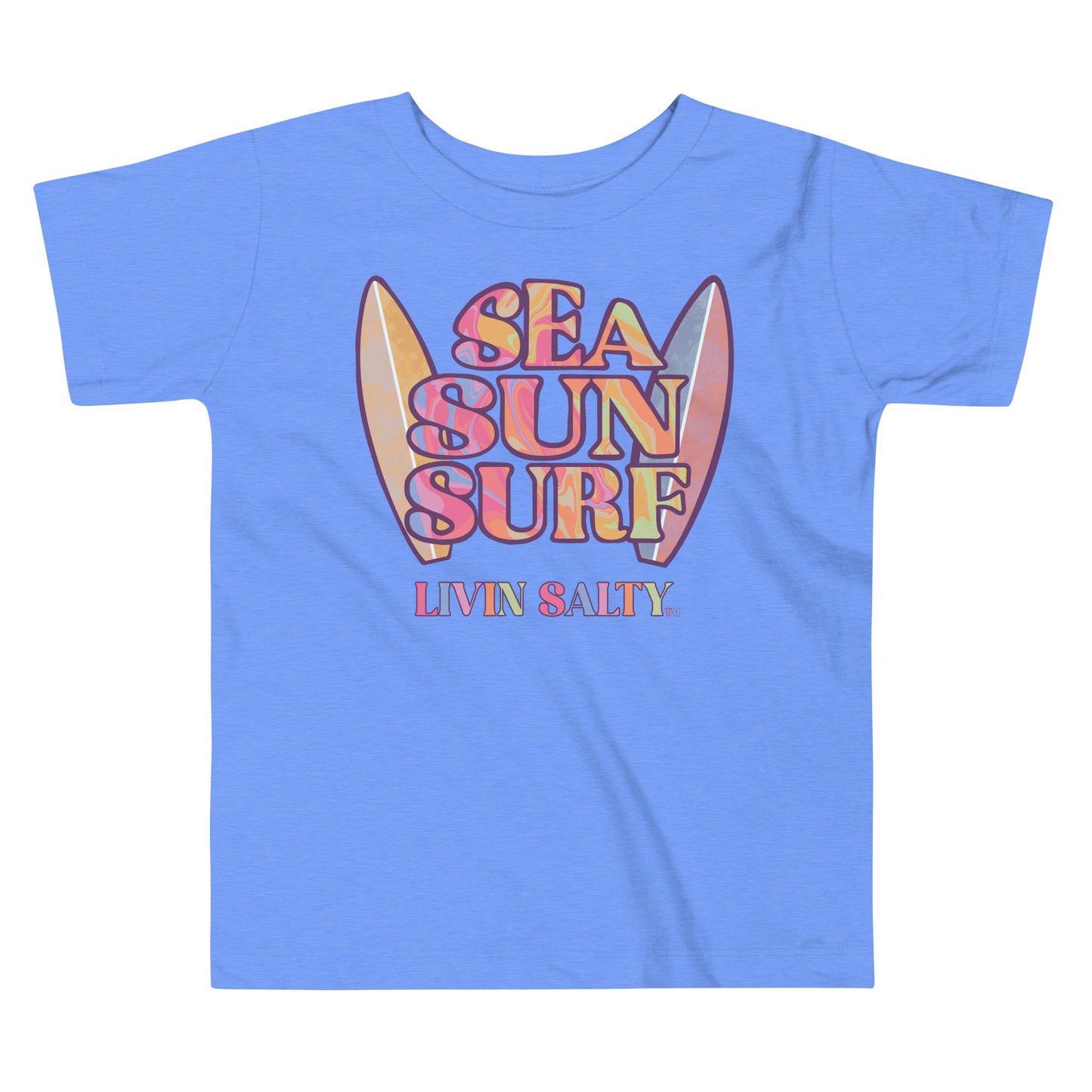 Toddler LIVIN SALTY Short Sleeve Tee