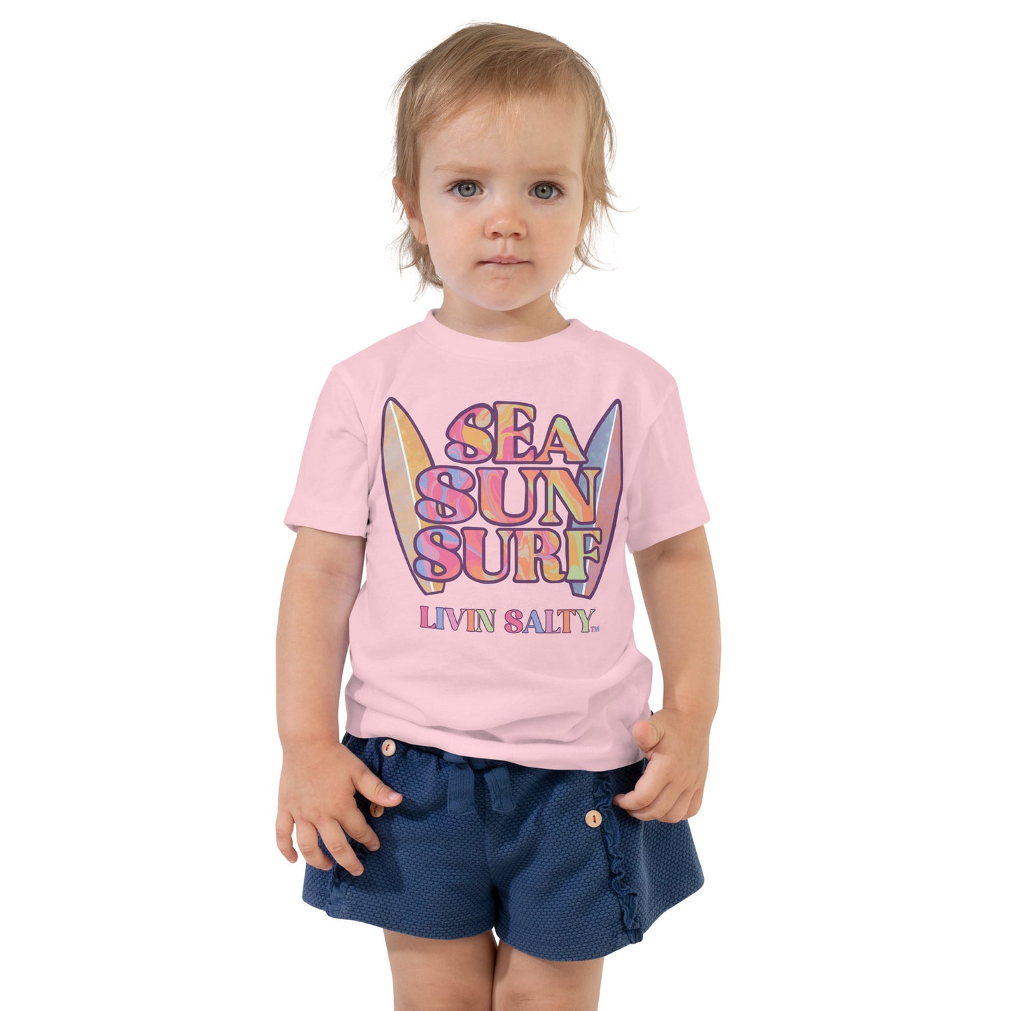 Toddler LIVIN SALTY Short Sleeve Tee