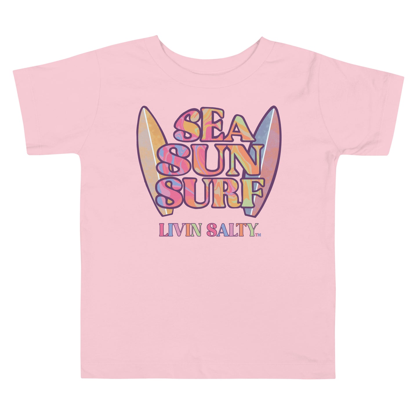Toddler LIVIN SALTY Short Sleeve Tee