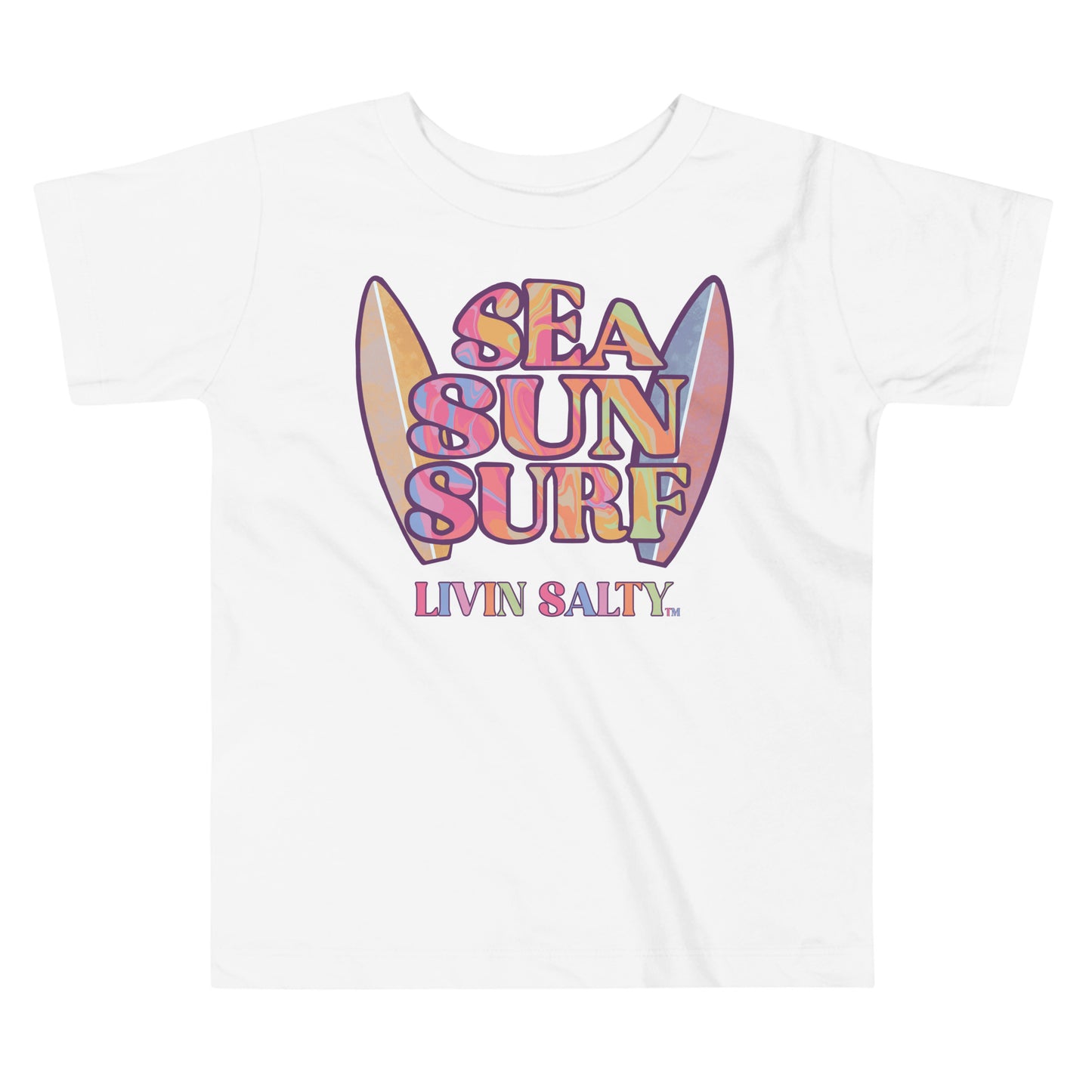 Toddler LIVIN SALTY Short Sleeve Tee