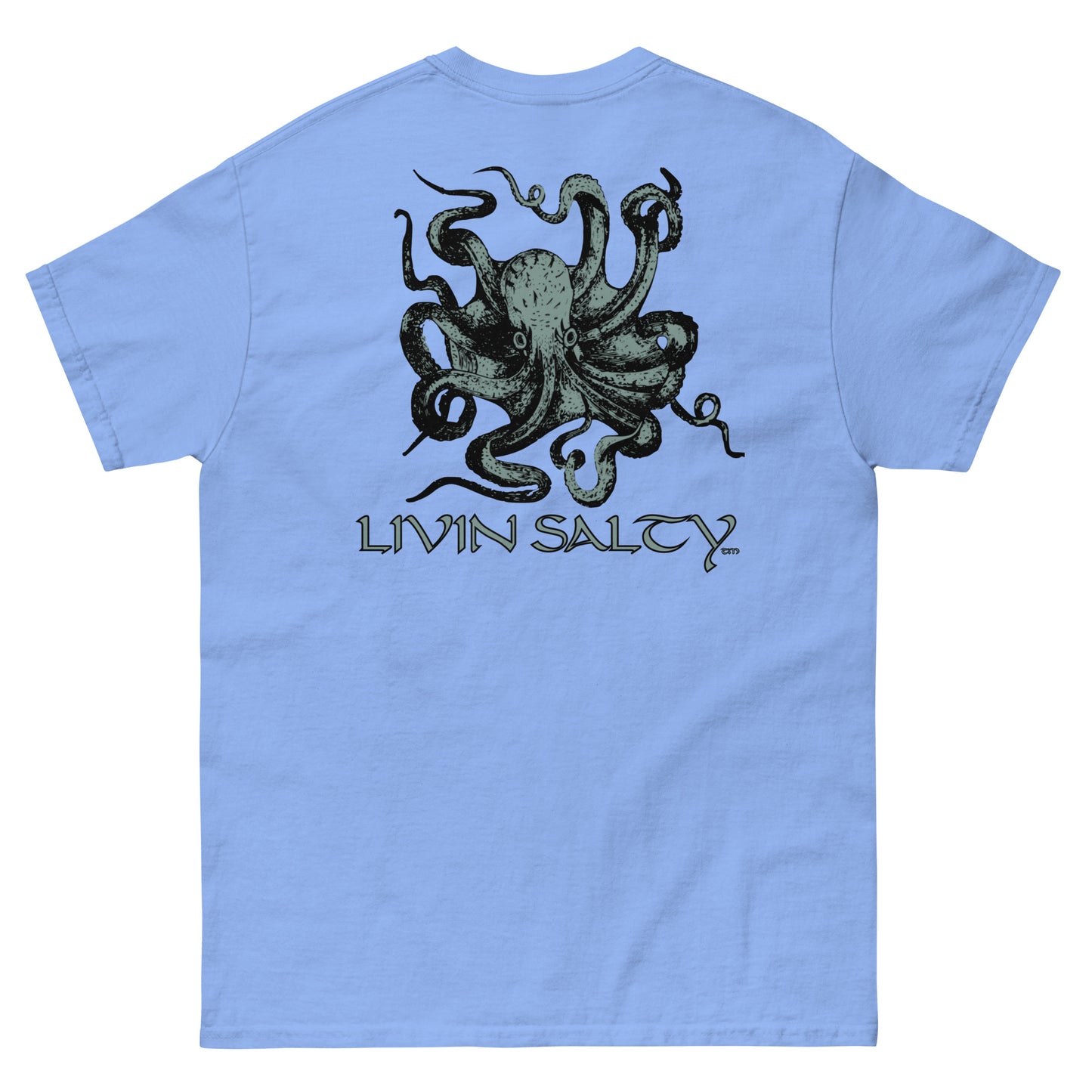 Unisex Octopus LIVIN SALTY Cotton tee