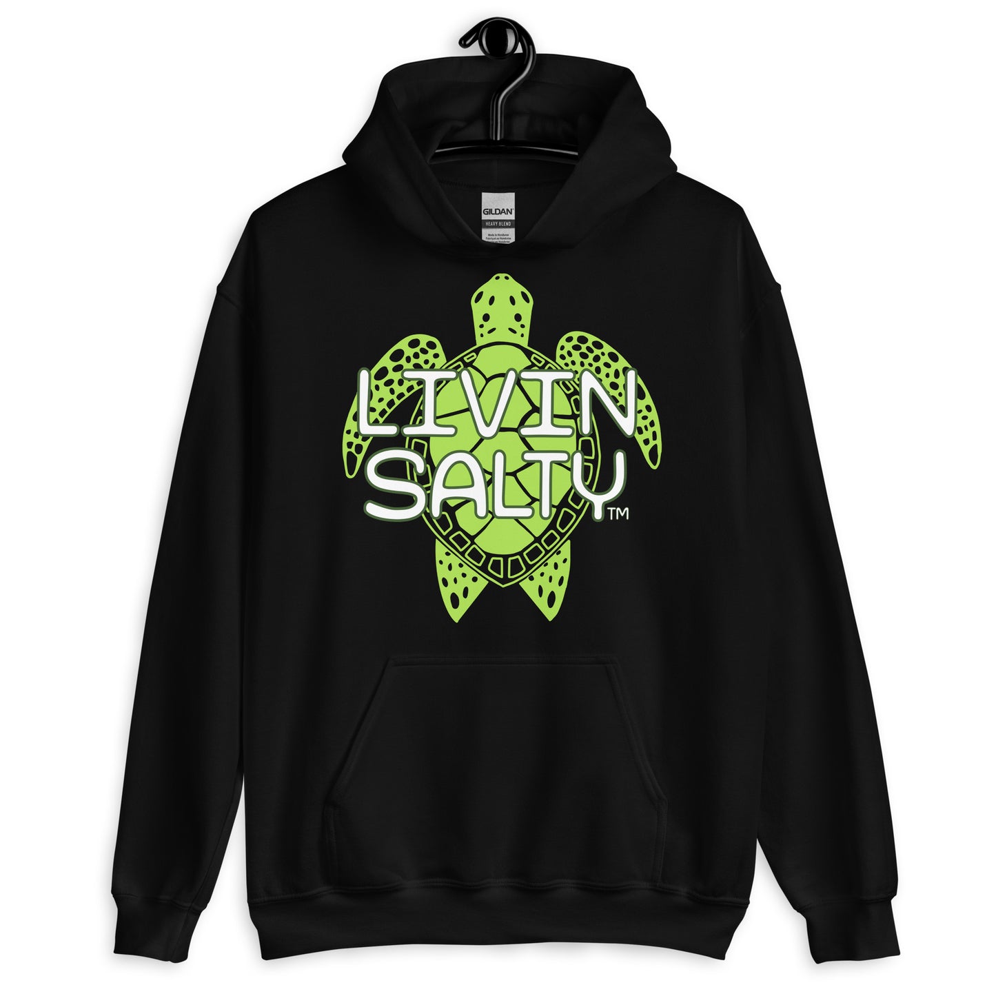 Unisex LIVIN SALTY Turtle Hoodie