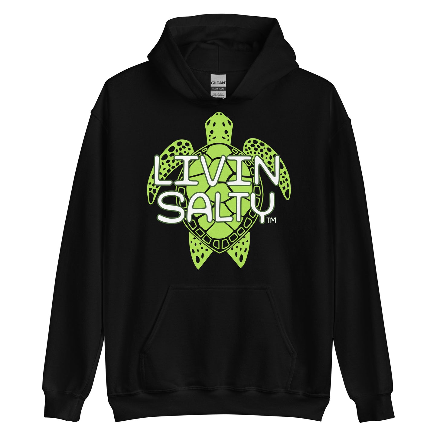 Unisex LIVIN SALTY Turtle Hoodie