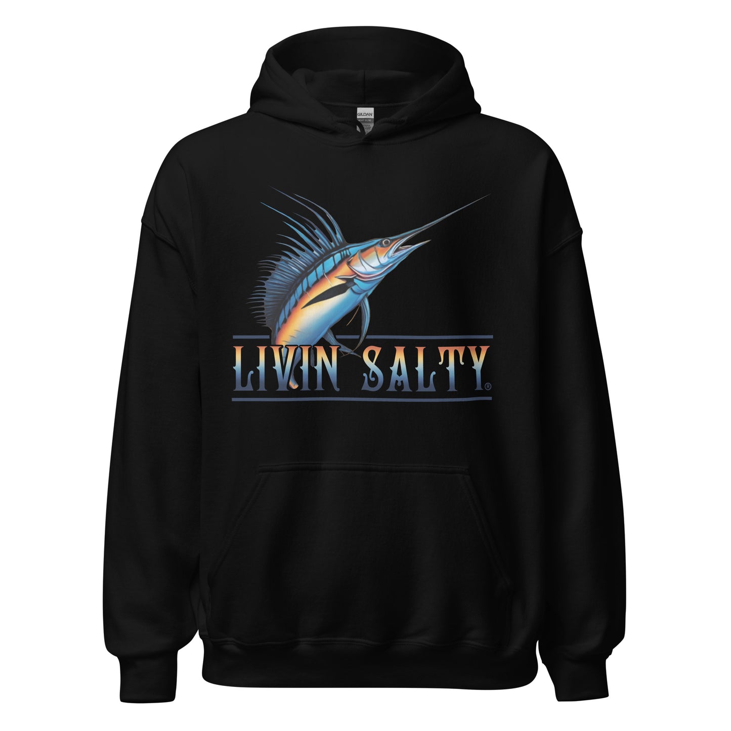 Unisex LIVIN SALTY Sailfish Hoodie