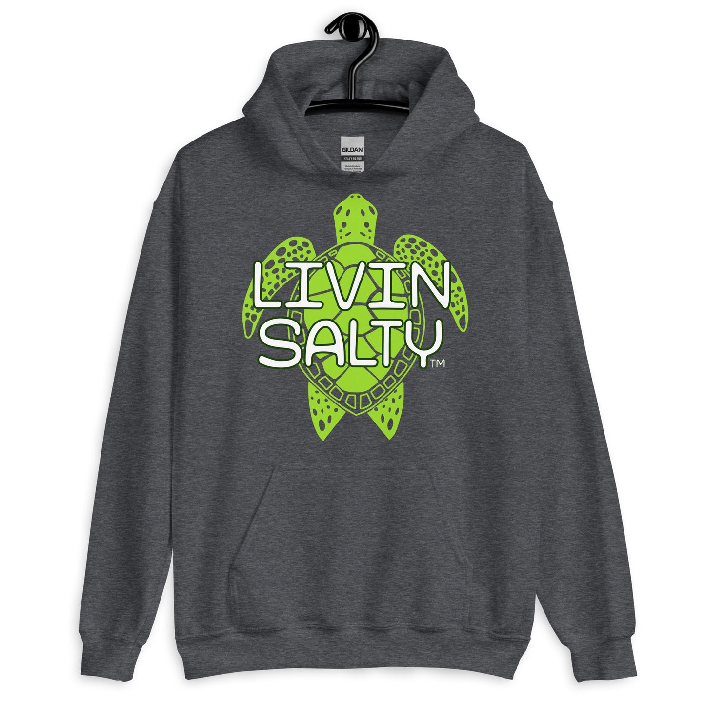 Unisex LIVIN SALTY Turtle Hoodie