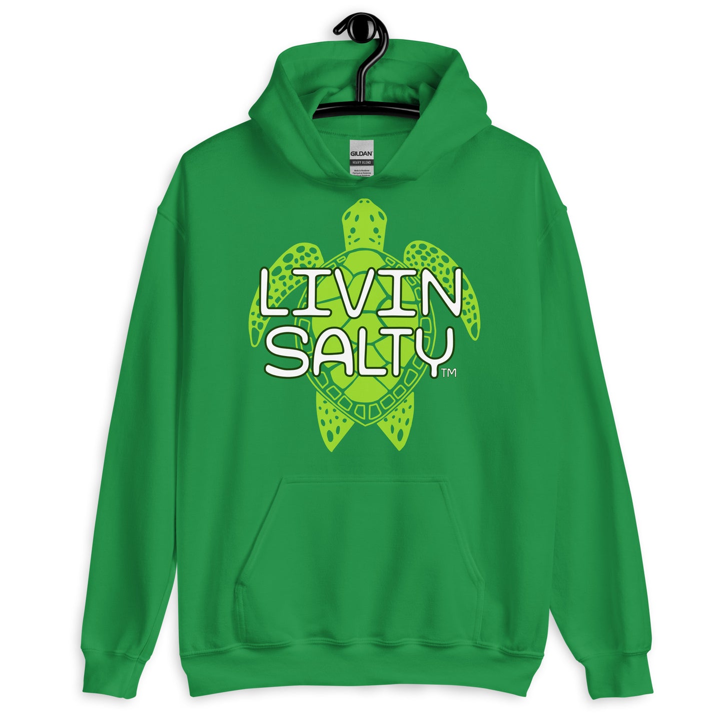 Unisex LIVIN SALTY Turtle Hoodie