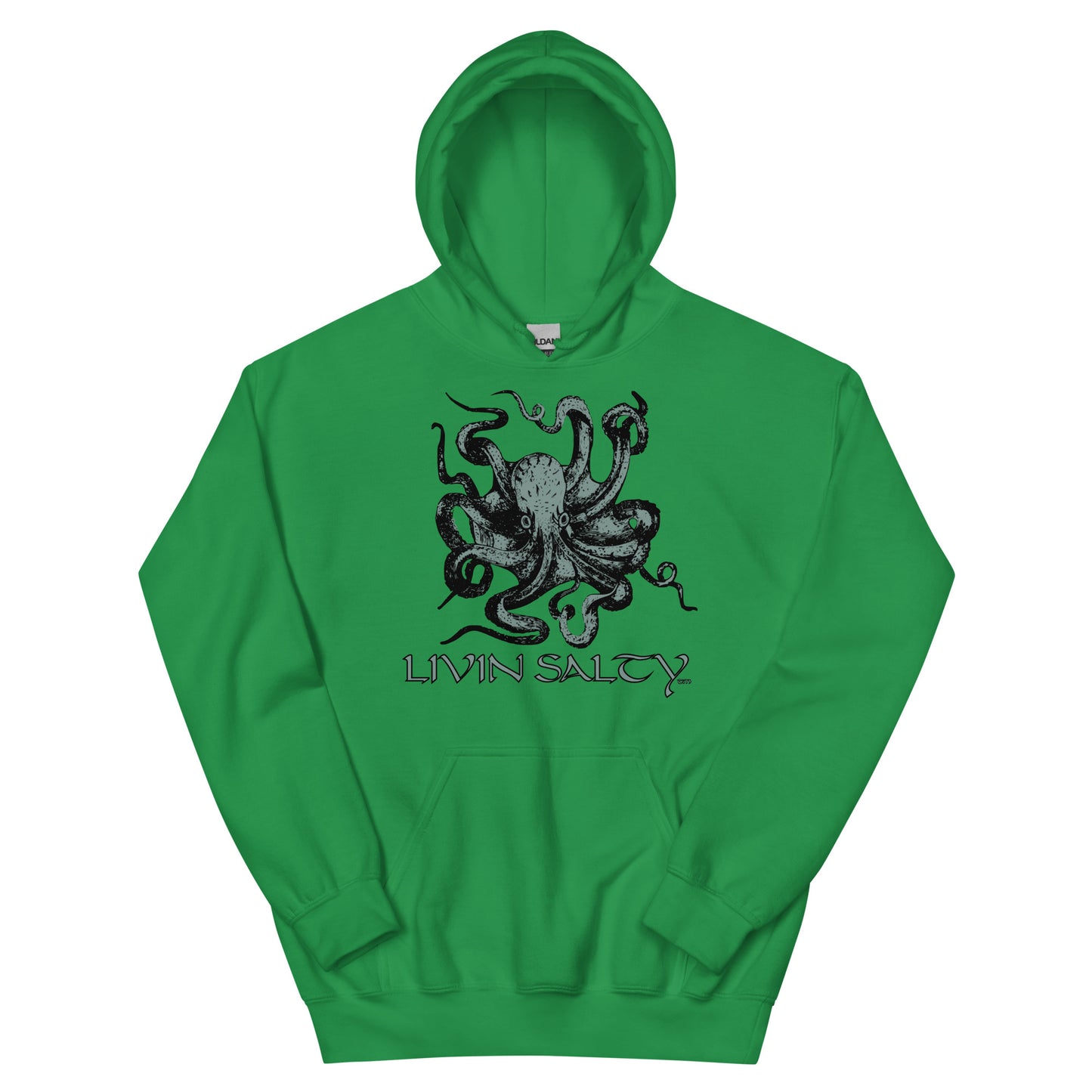 Unisex LIVIN SALTY Octopus Hoodie