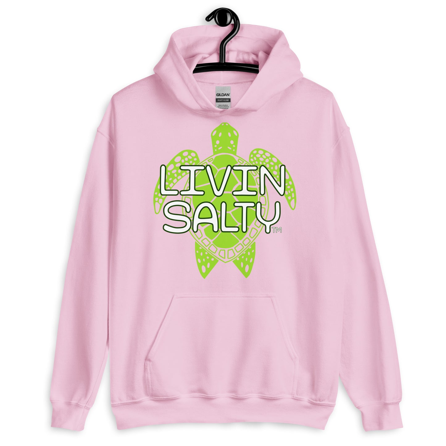 Unisex LIVIN SALTY Turtle Hoodie