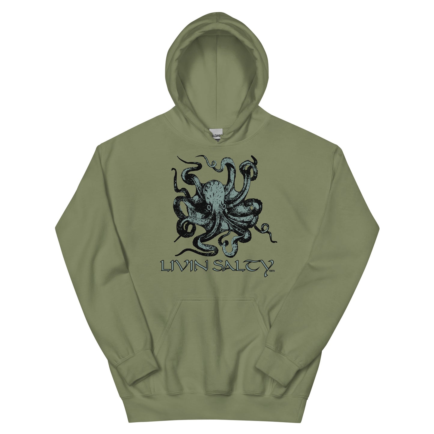 Unisex LIVIN SALTY Octopus Hoodie