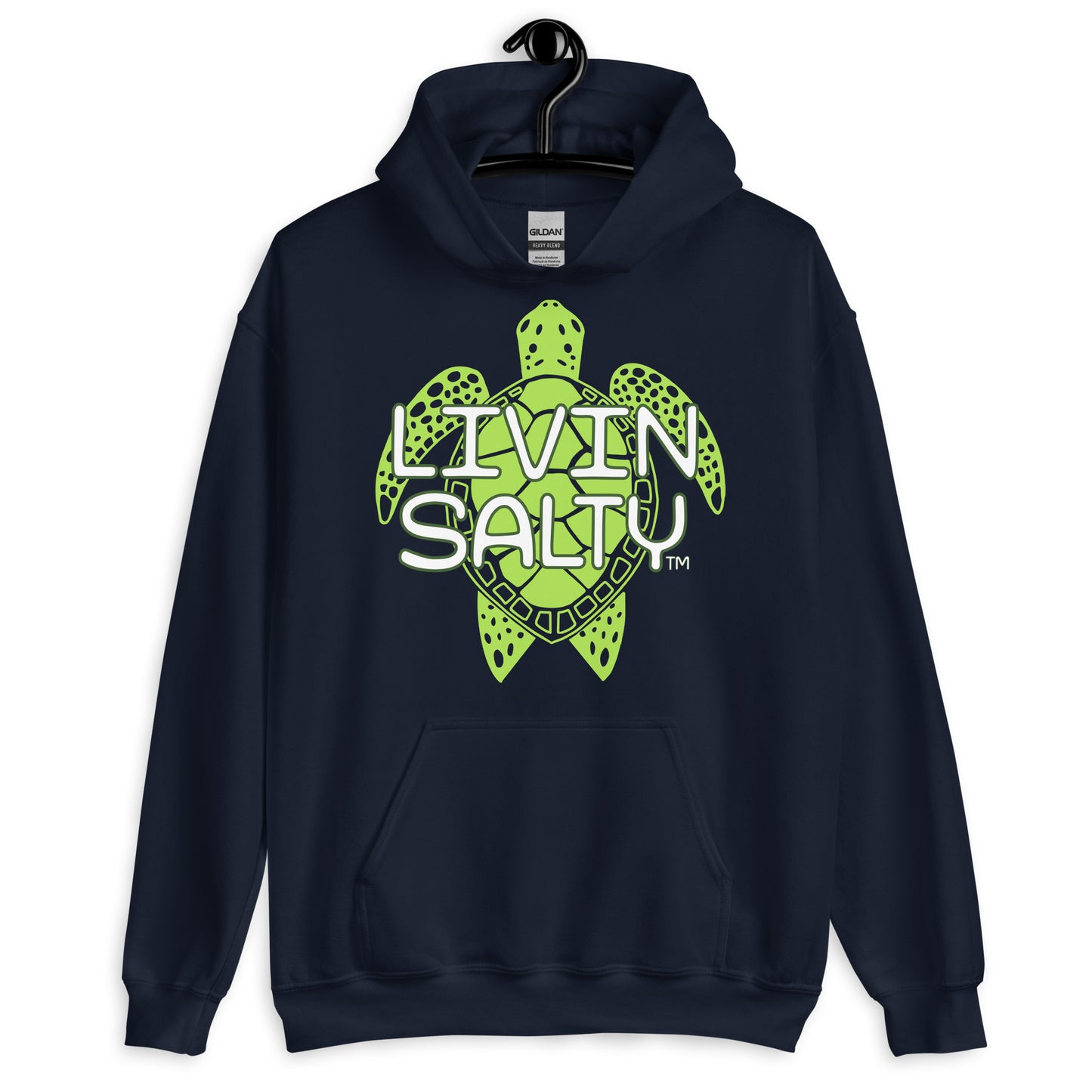 Unisex LIVIN SALTY Turtle Hoodie