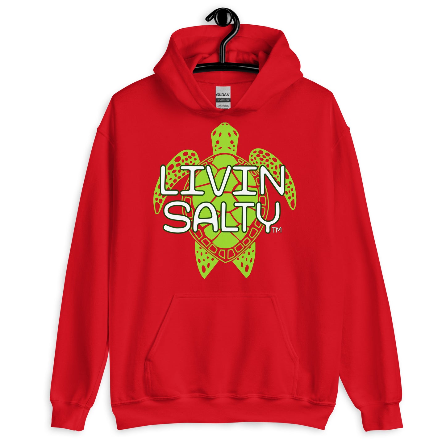 Unisex LIVIN SALTY Turtle Hoodie