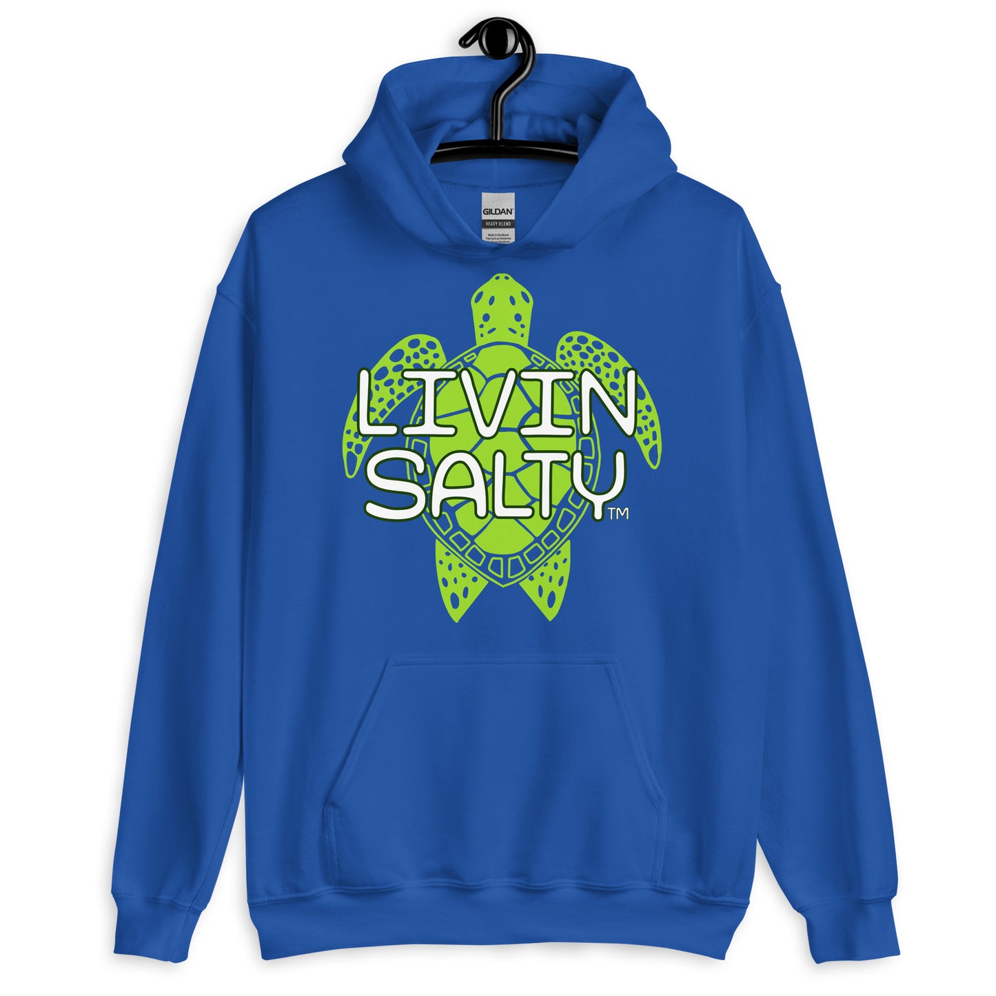 Unisex LIVIN SALTY Turtle Hoodie