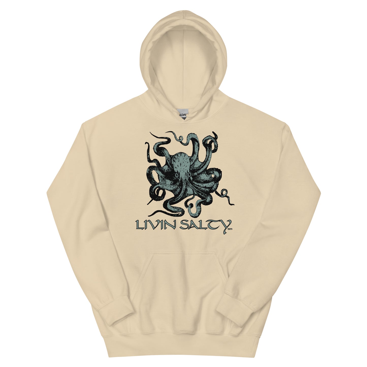 Unisex LIVIN SALTY Octopus Hoodie