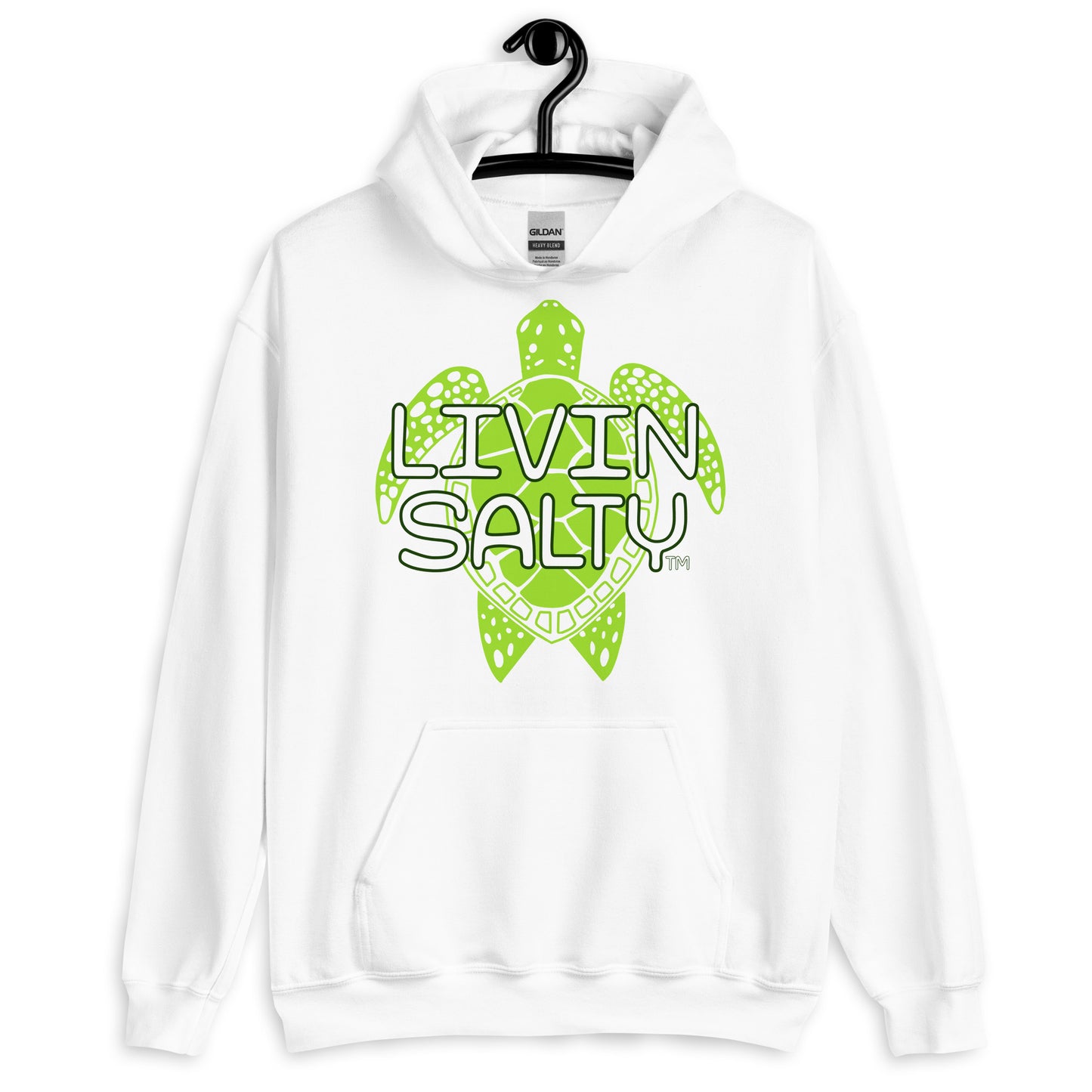 Unisex LIVIN SALTY Turtle Hoodie
