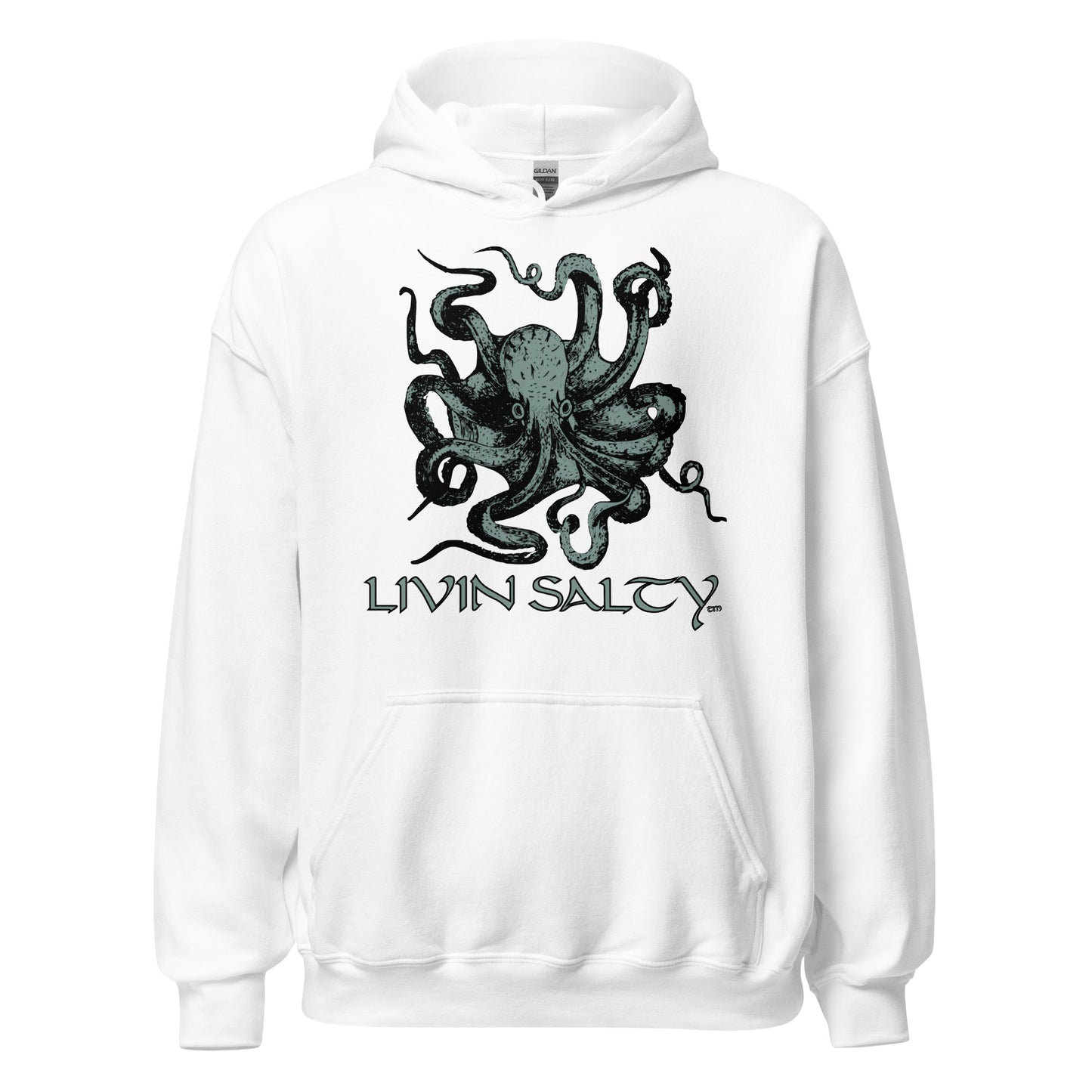 Unisex LIVIN SALTY Octopus Hoodie