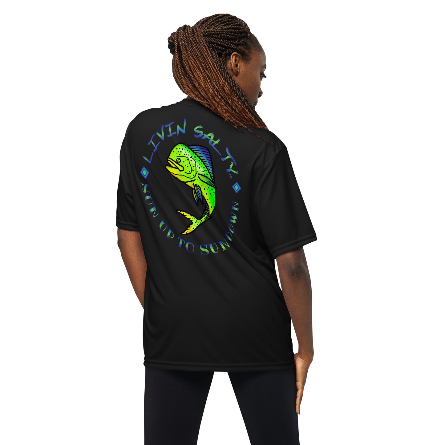 Dry fit LIVIN SALTY Mahi t-shirt
