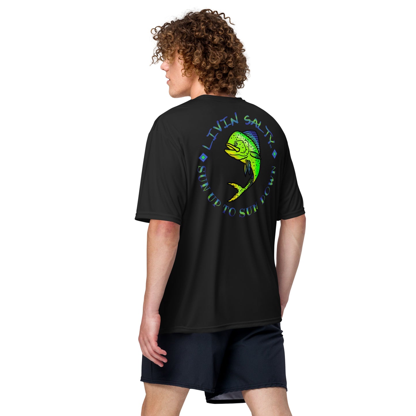 Dry fit LIVIN SALTY Mahi t-shirt