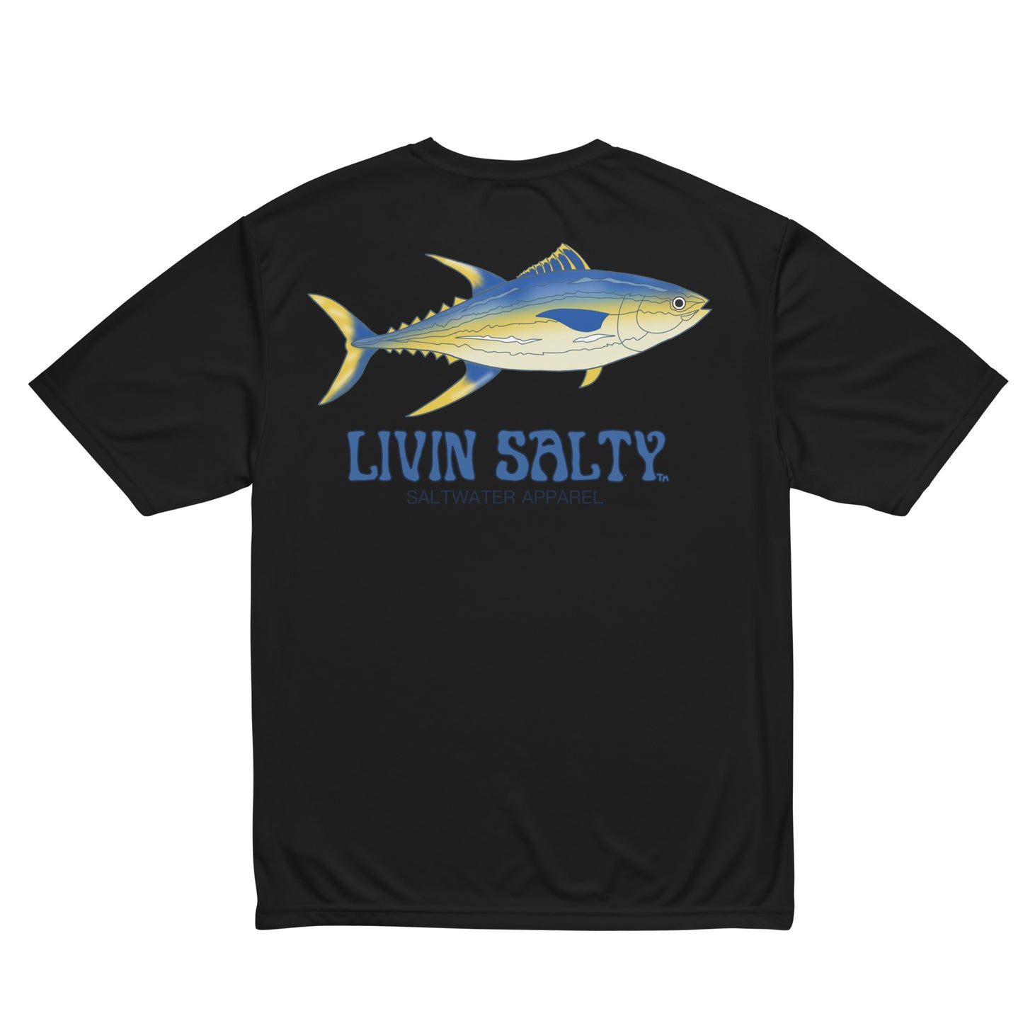 Unisex DRIFIT Tuna LIVIN SALTY t-shirt